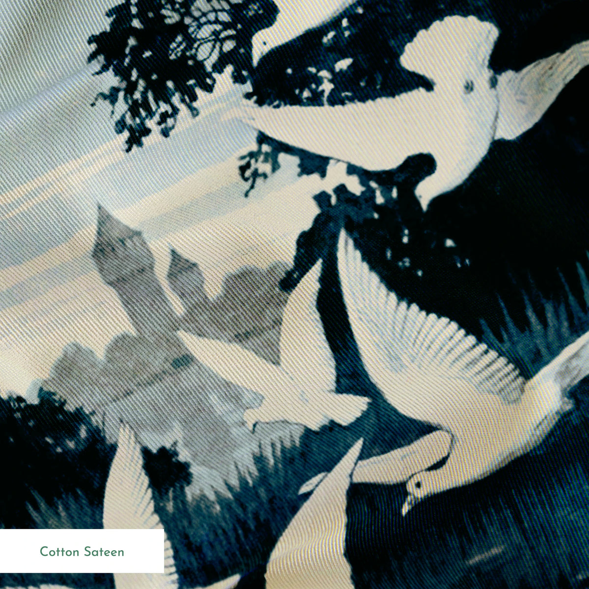 Aberdeenshire on Haunted Night Fabric