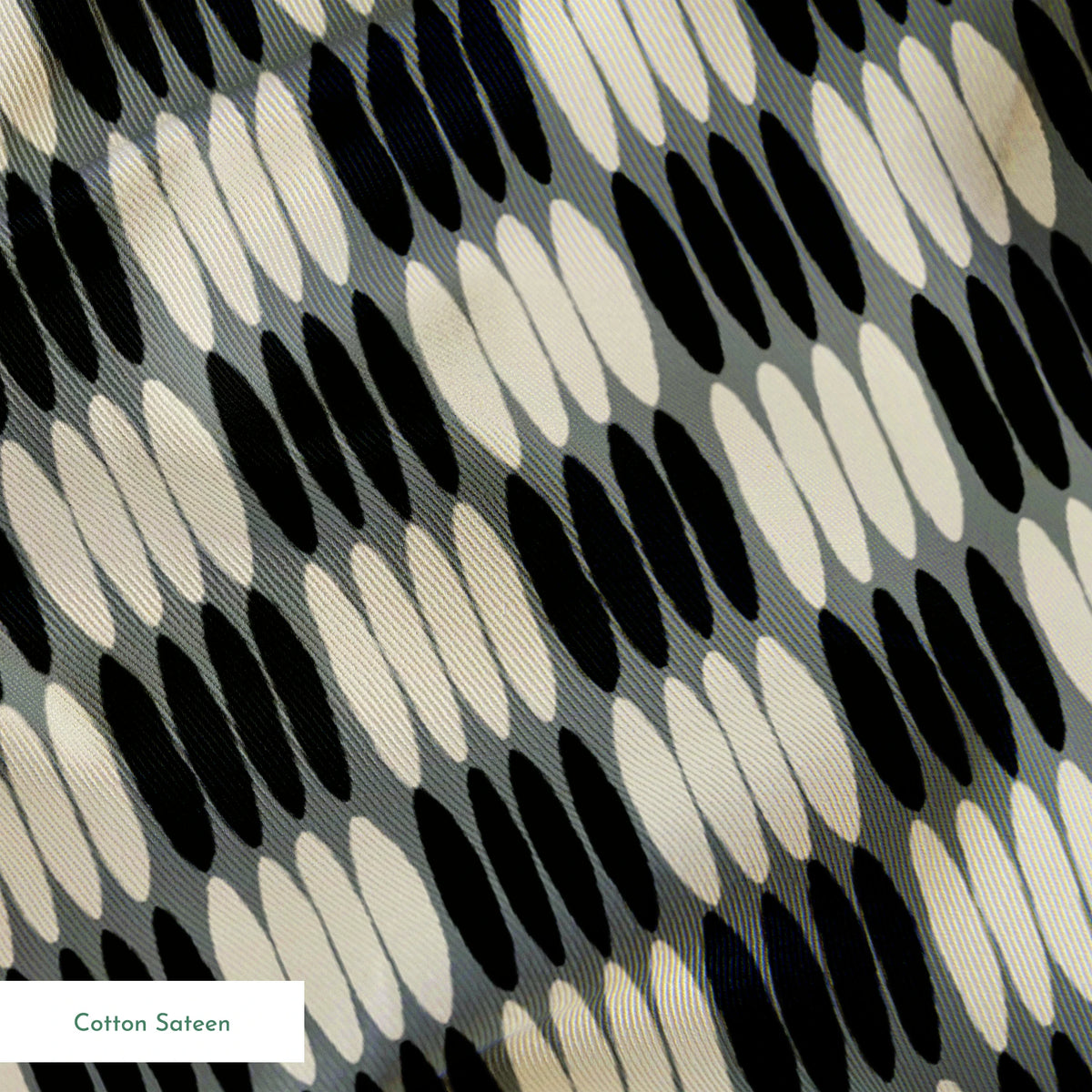Ines on Black Days Fabric