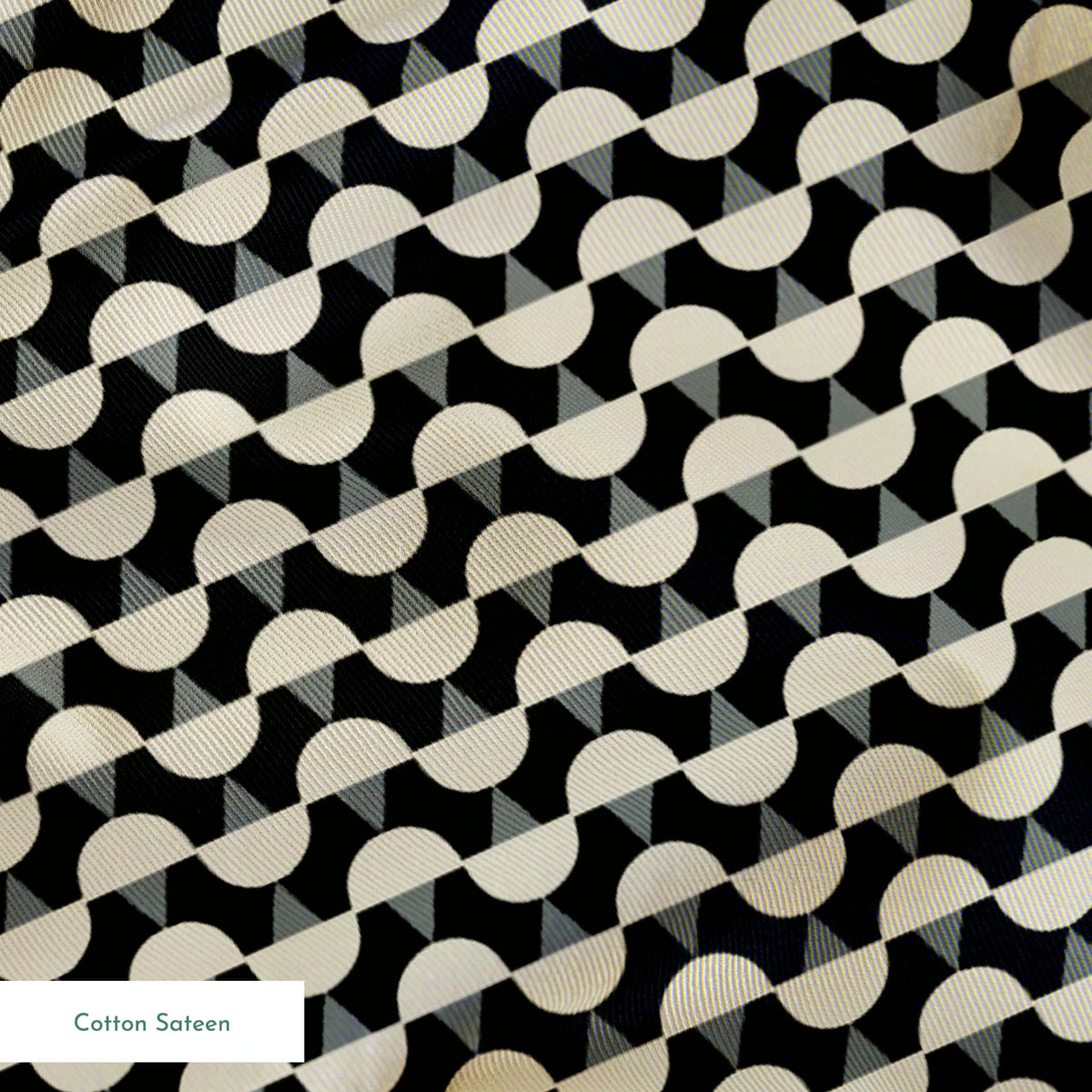 Elizabeth on Black Days Fabric