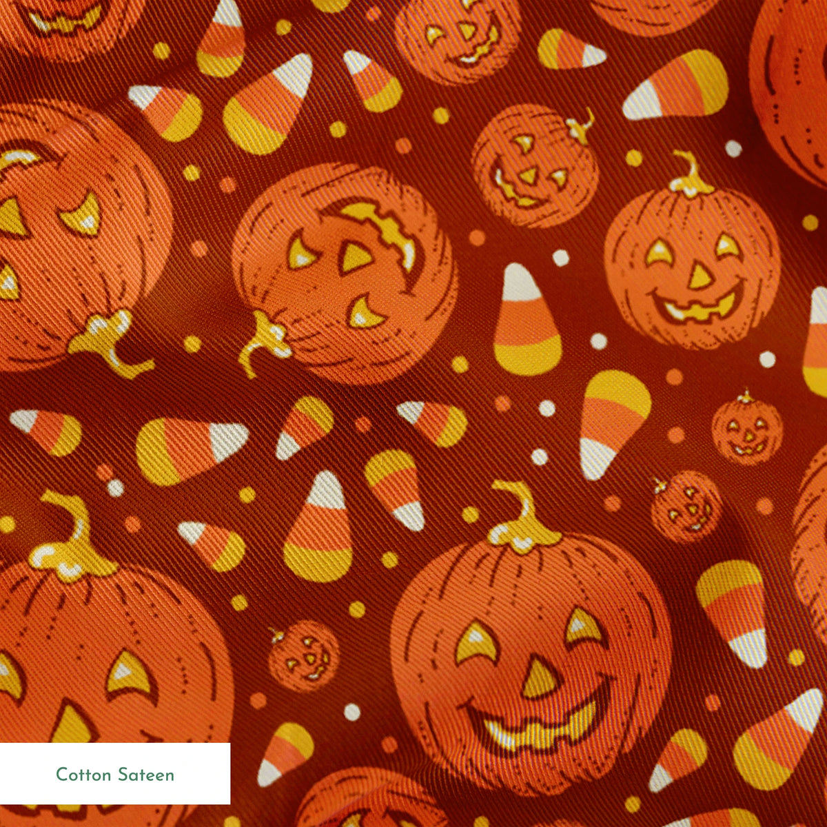 Trick or Treat on Spiced Fabric