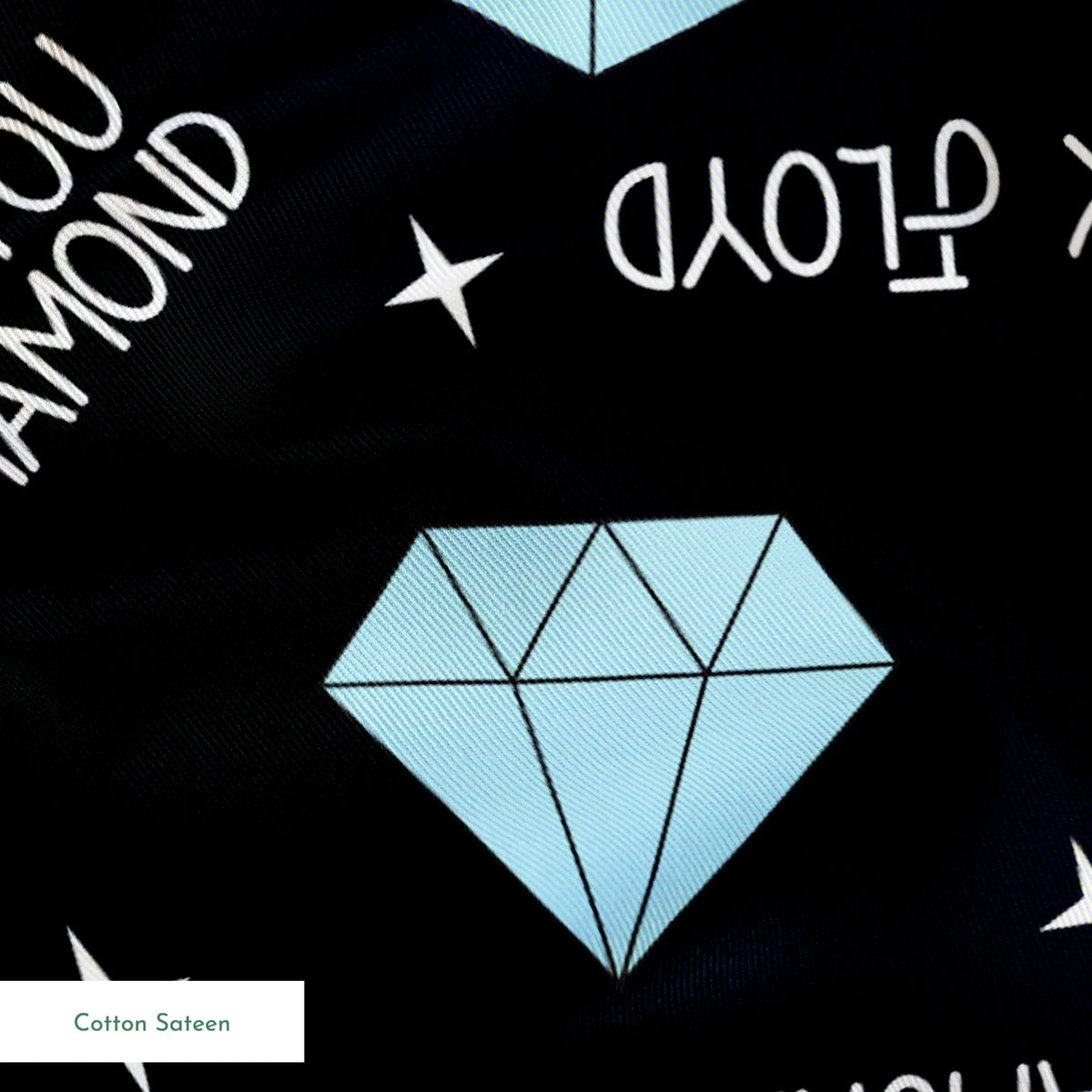 Pink Floyd Crazy Diamond Fabric