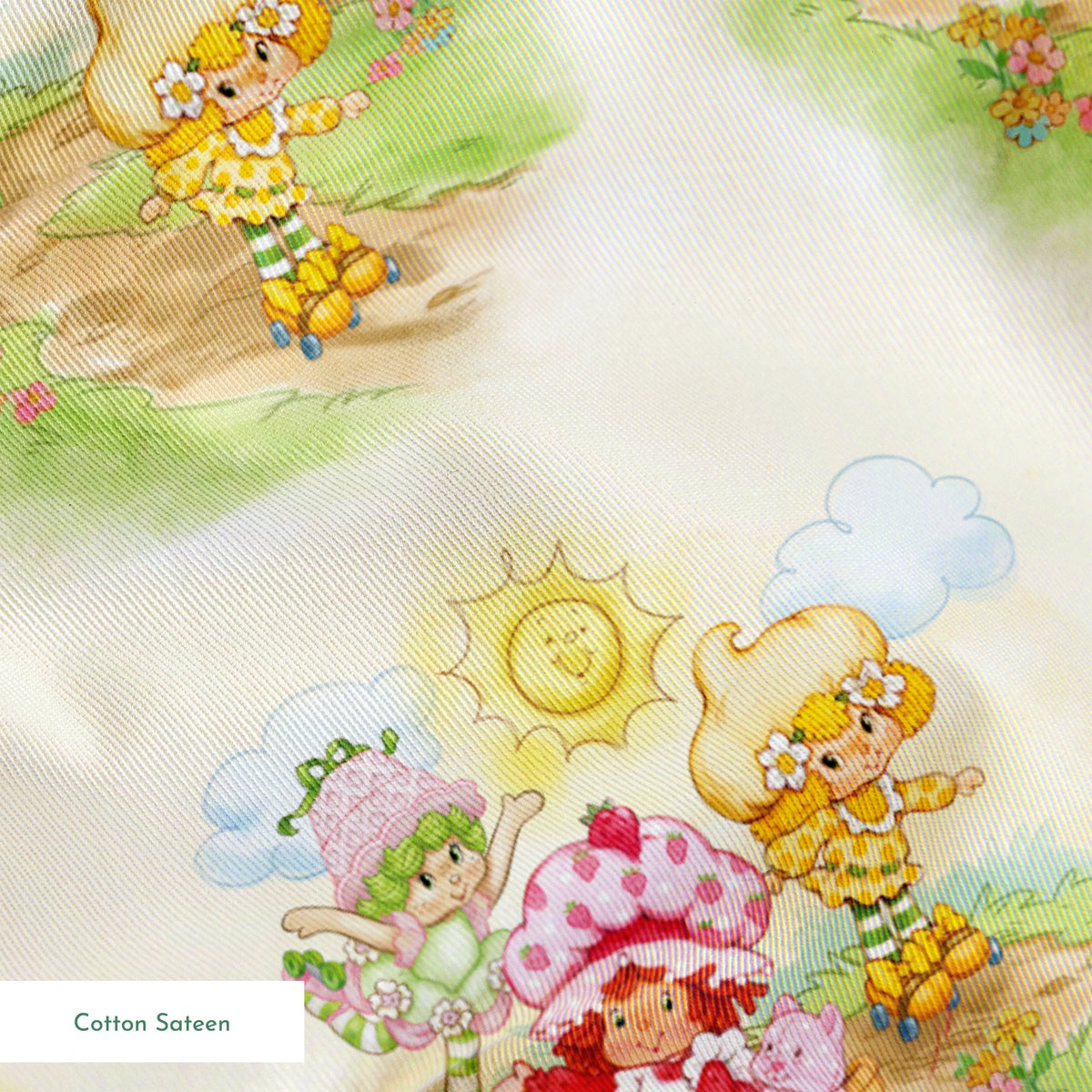 Strawberry Shortcake Bestie Ride Fabric