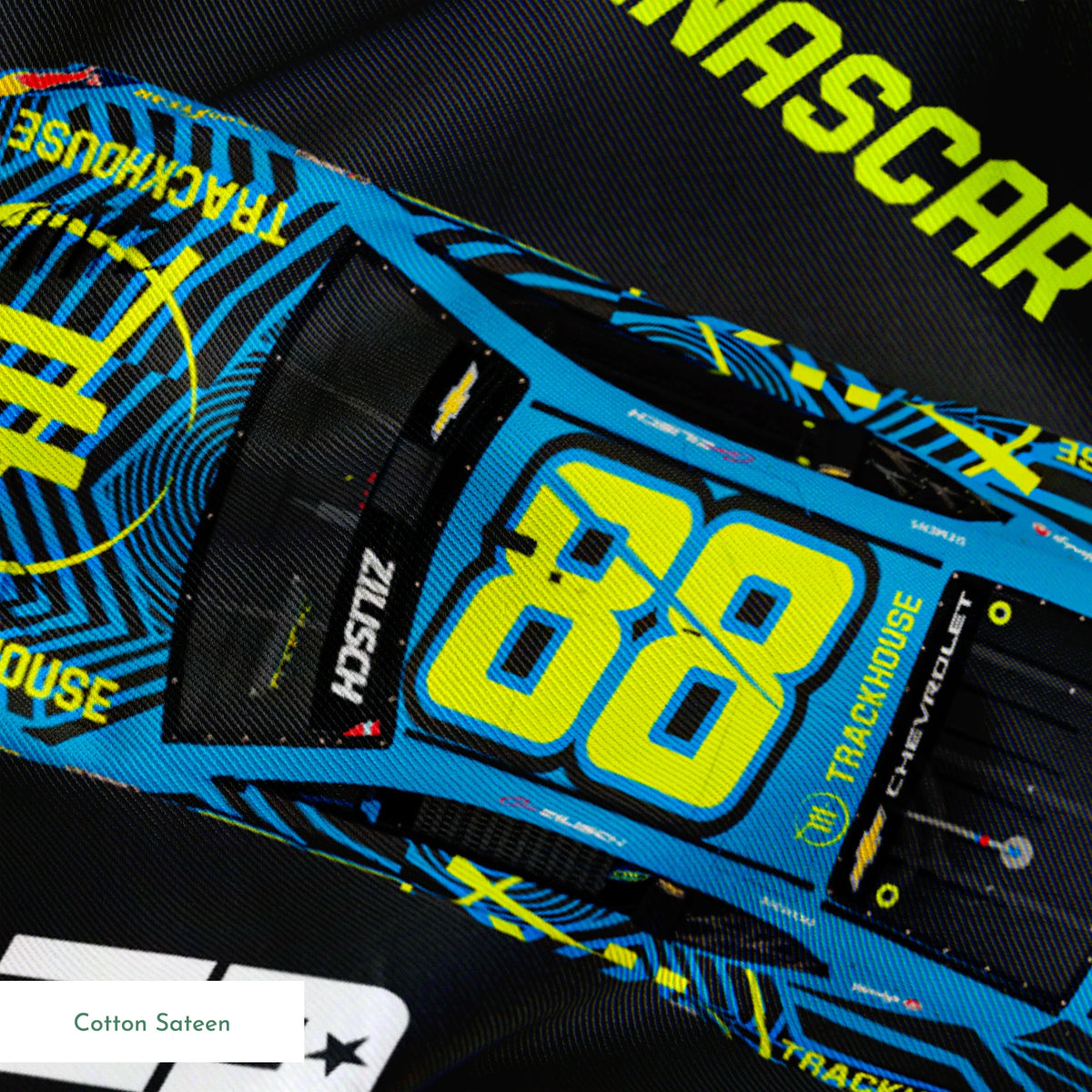 NASCAR® Connor Zilisch Toss on Grey Fabric