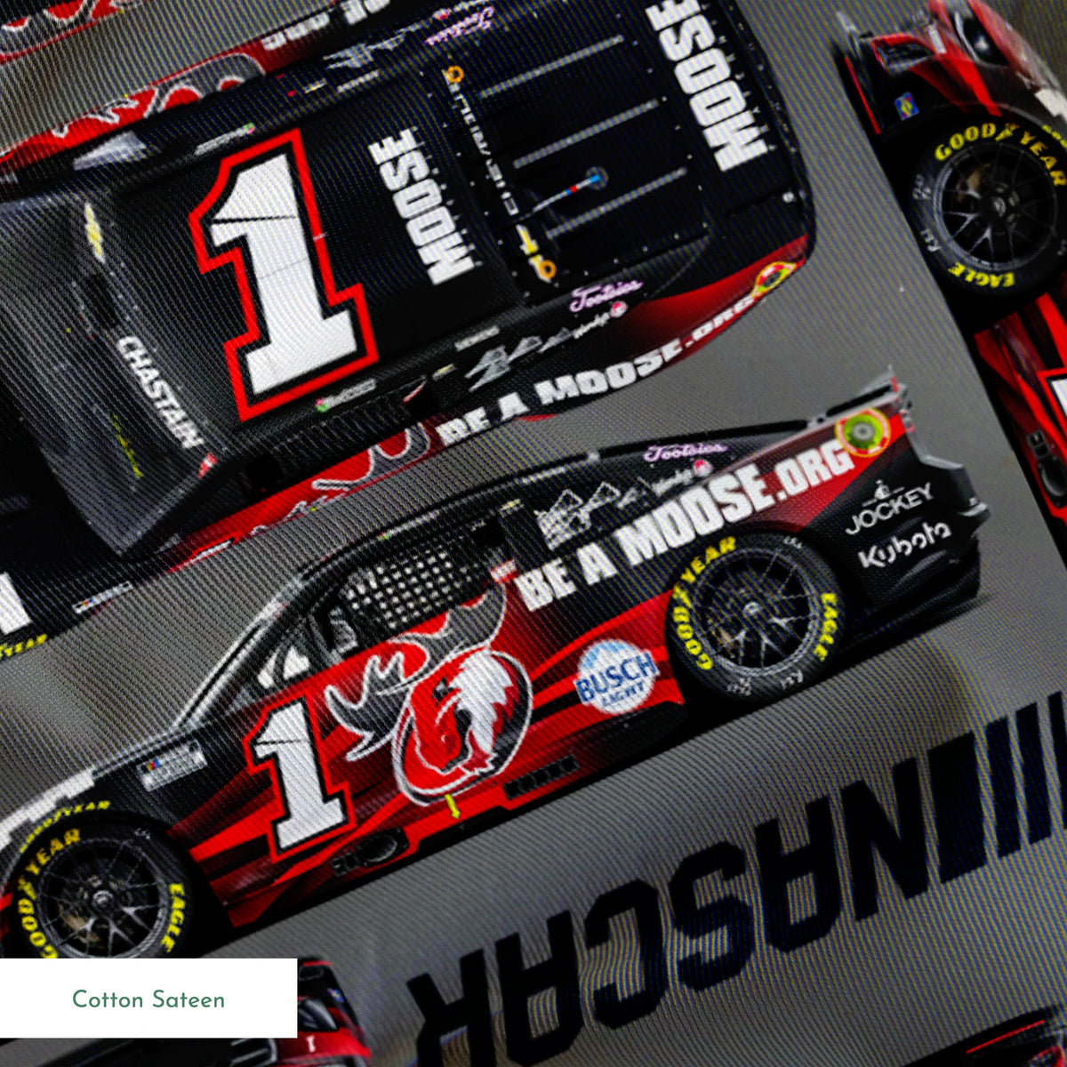 NASCAR® Ross Chastain Toss on Grey Fabric