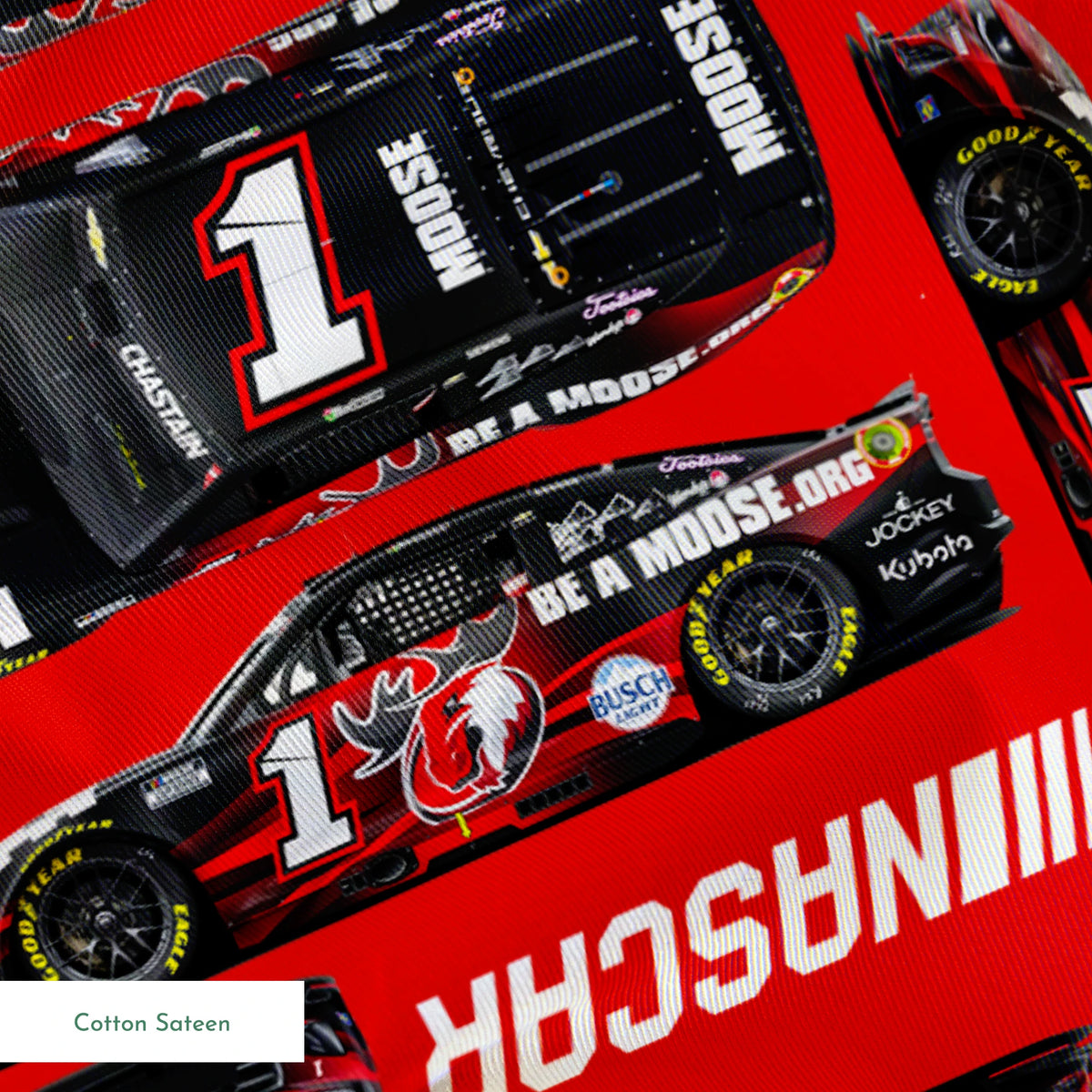 NASCAR® Ross Chastain Toss on Red Fabric