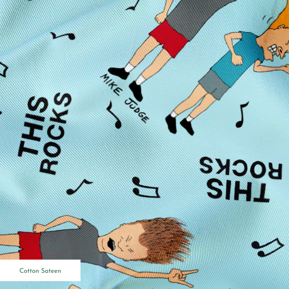 Paramount Beavis and Butt-Head This Rocks Fabric