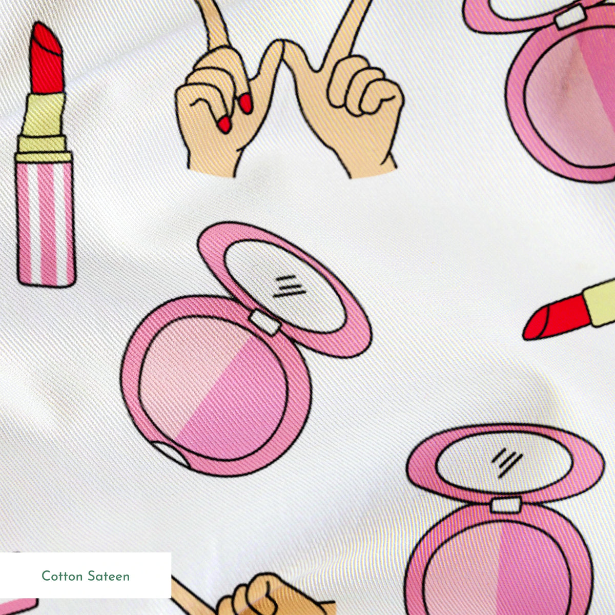 Paramount Clueless Whatever! on White Fabric