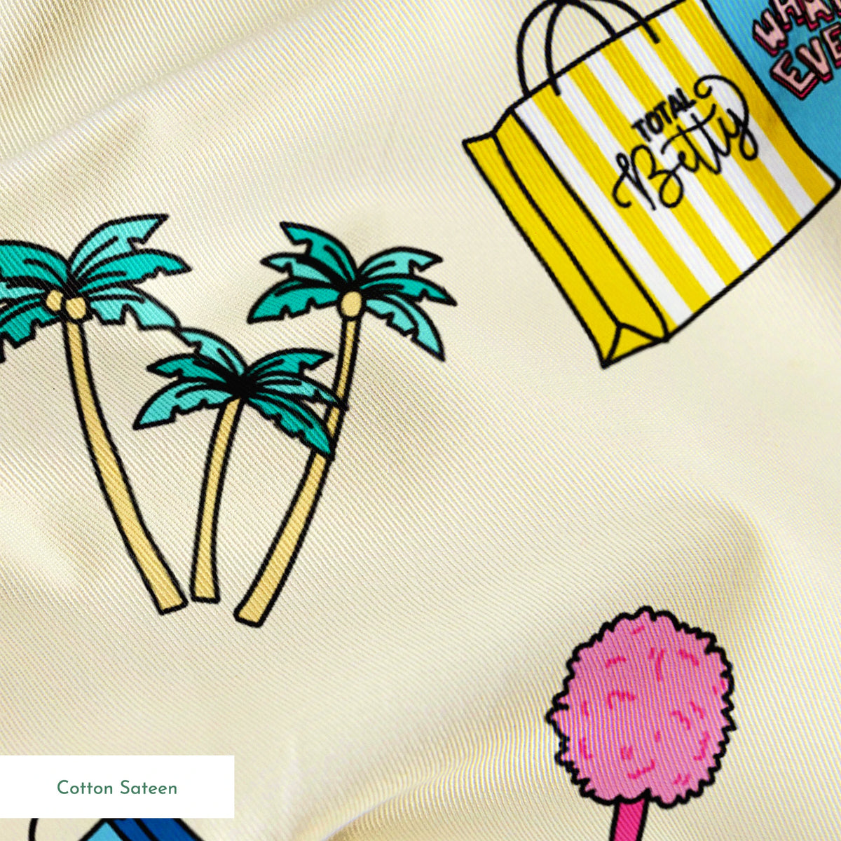 Paramount Clueless Palm Icons Fabric