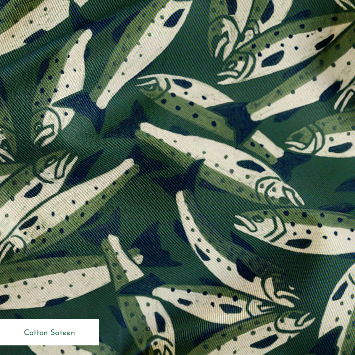 Anchovies on Forestry Fabric