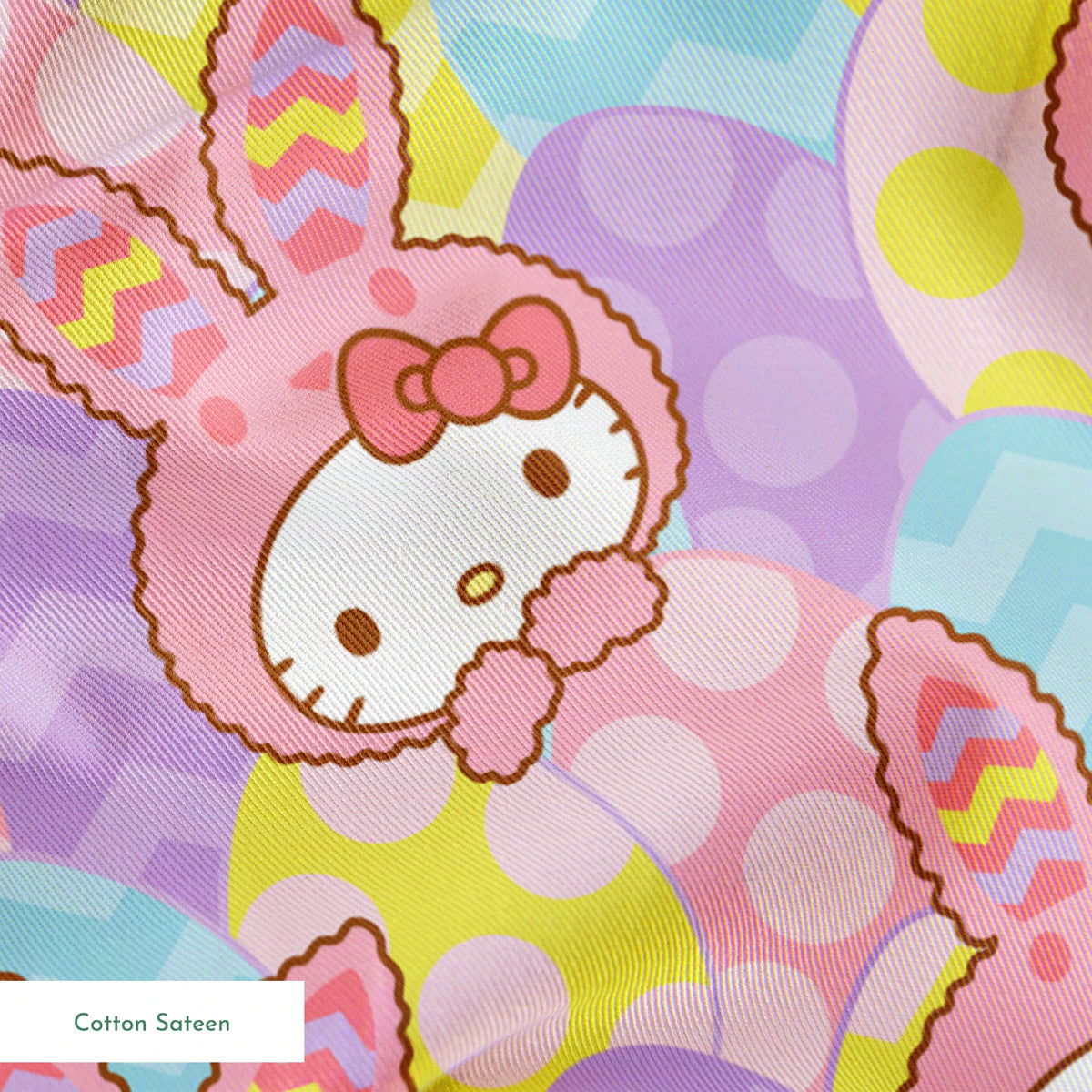 Hello Kitty® Easter Bunny Poses Fabric
