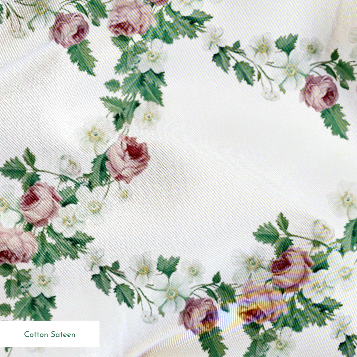 Danielle Murray Vintage Rose and Anemone Garland Fabric