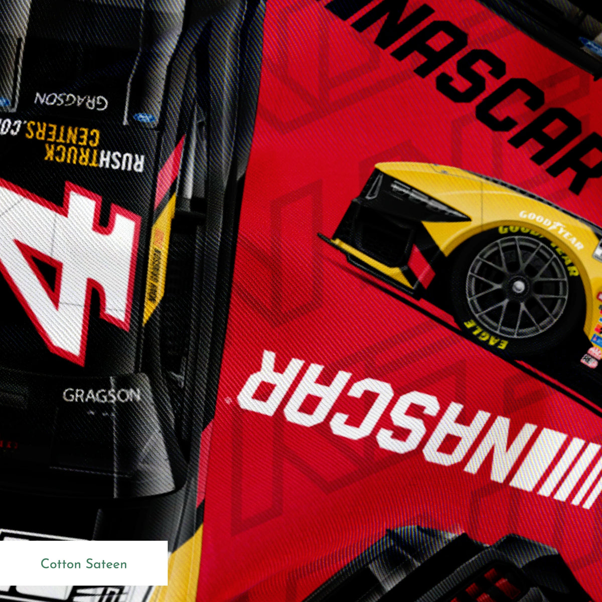 NASCAR® Noah Gragson Toss on Red Fabric