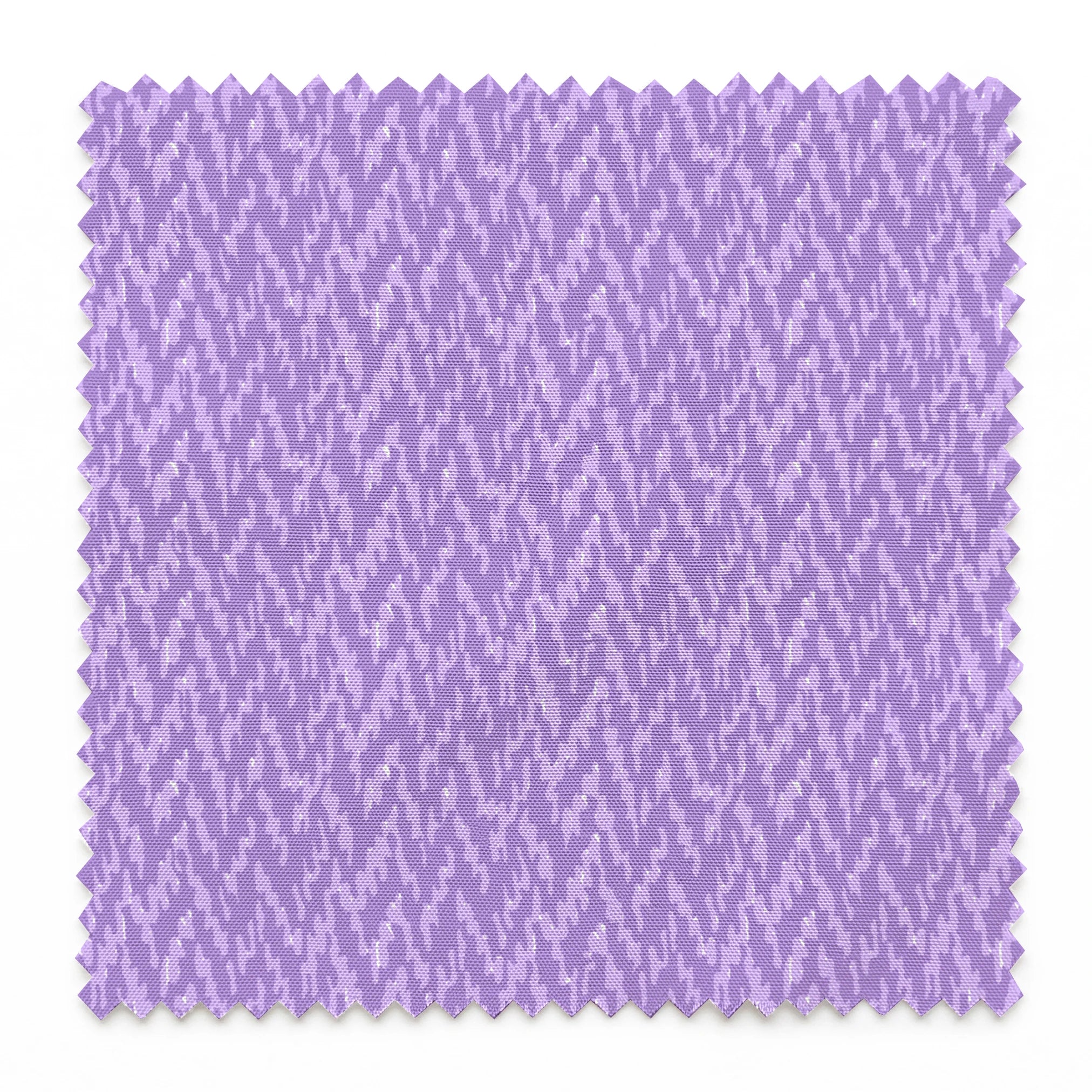 Abstract purple pattern with light lavender irregular vertical streaks on medium purple background springs swatch pinked