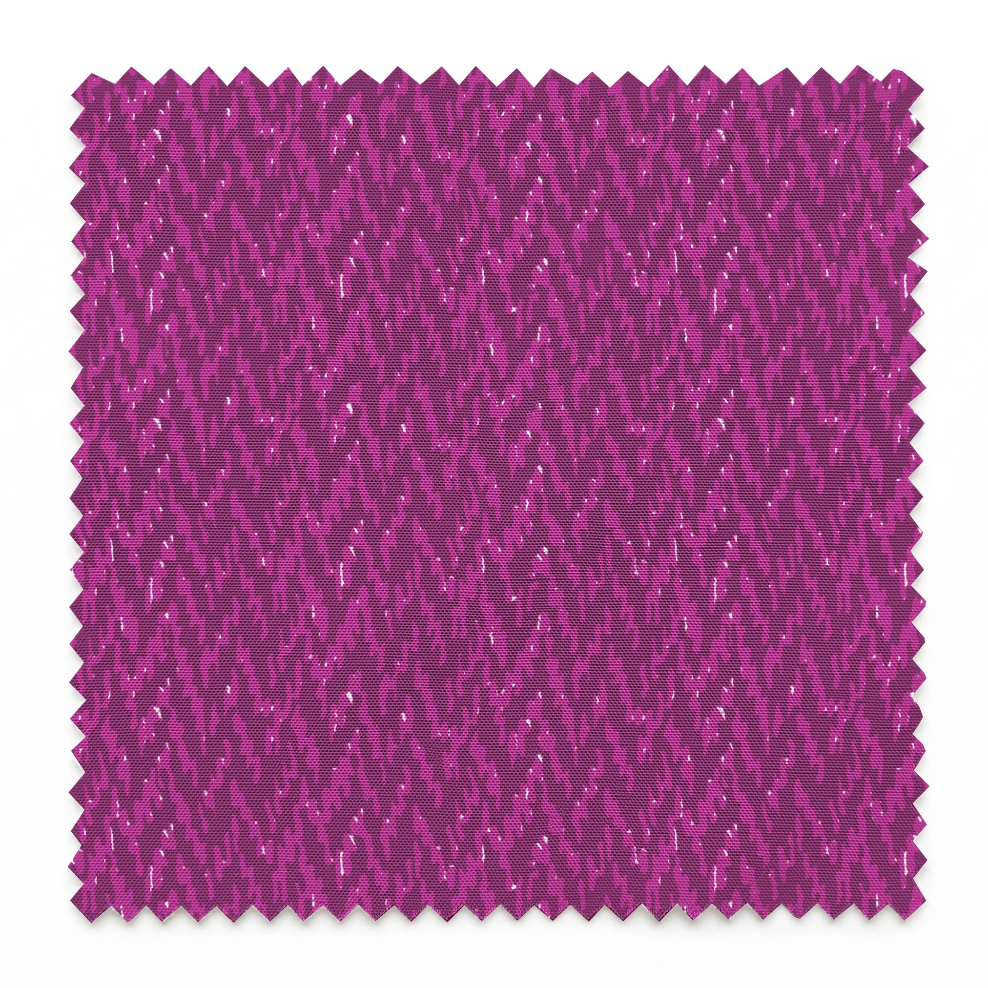 Vibrant purple textured pattern with diagonal brushstrokes and subtle shimmering details springs swatch pinked