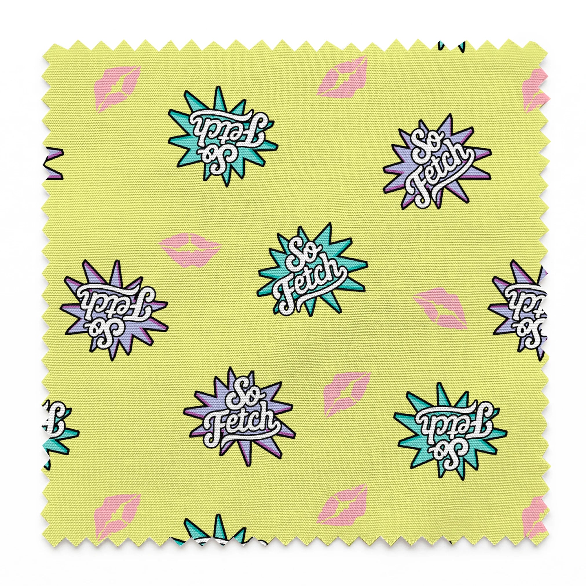 Paramount Mean Girls So Fetch on Yellow Fabric