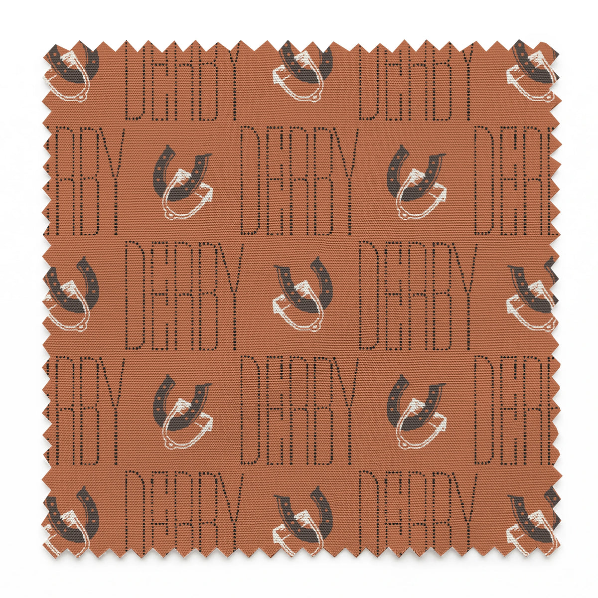 Epsom on Sienna Fabric