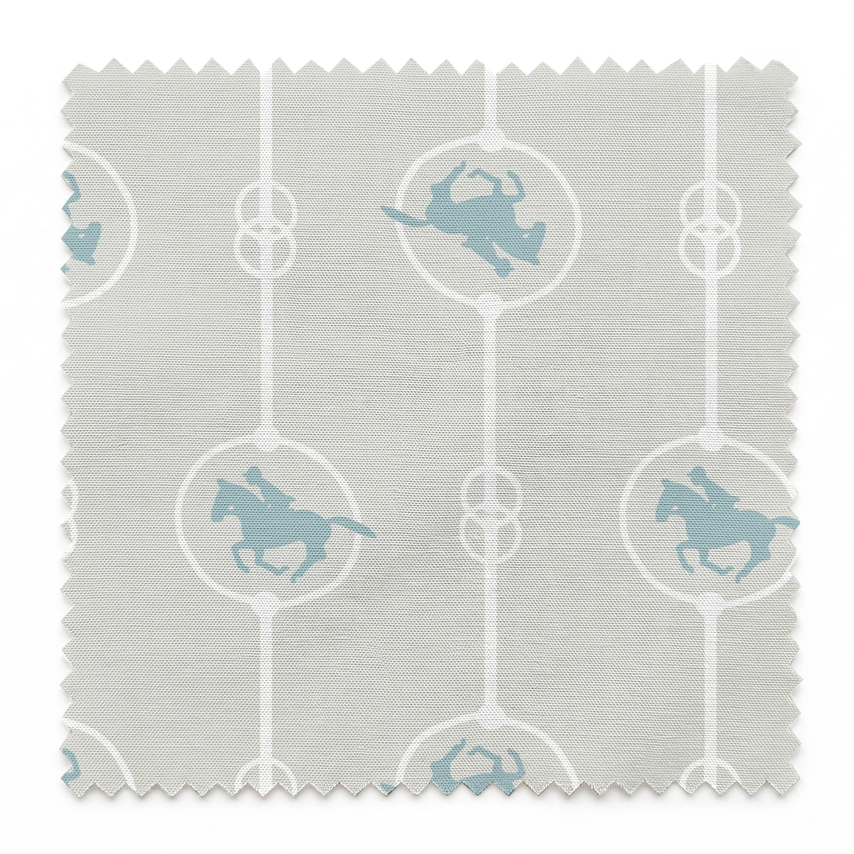 Brooks on Silver Sage Fabric