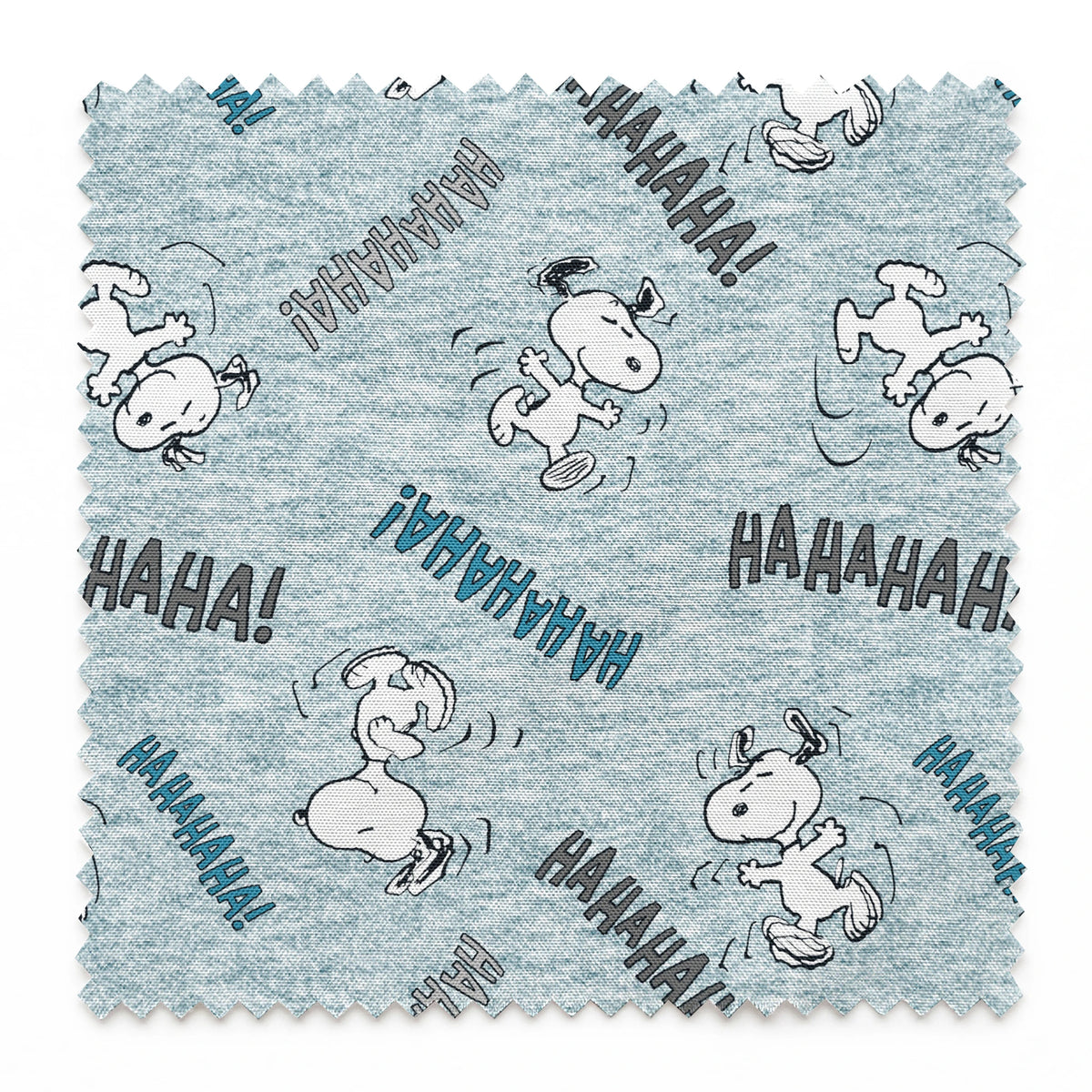 Peanuts Snoopy Laughing & Dancing Fabric