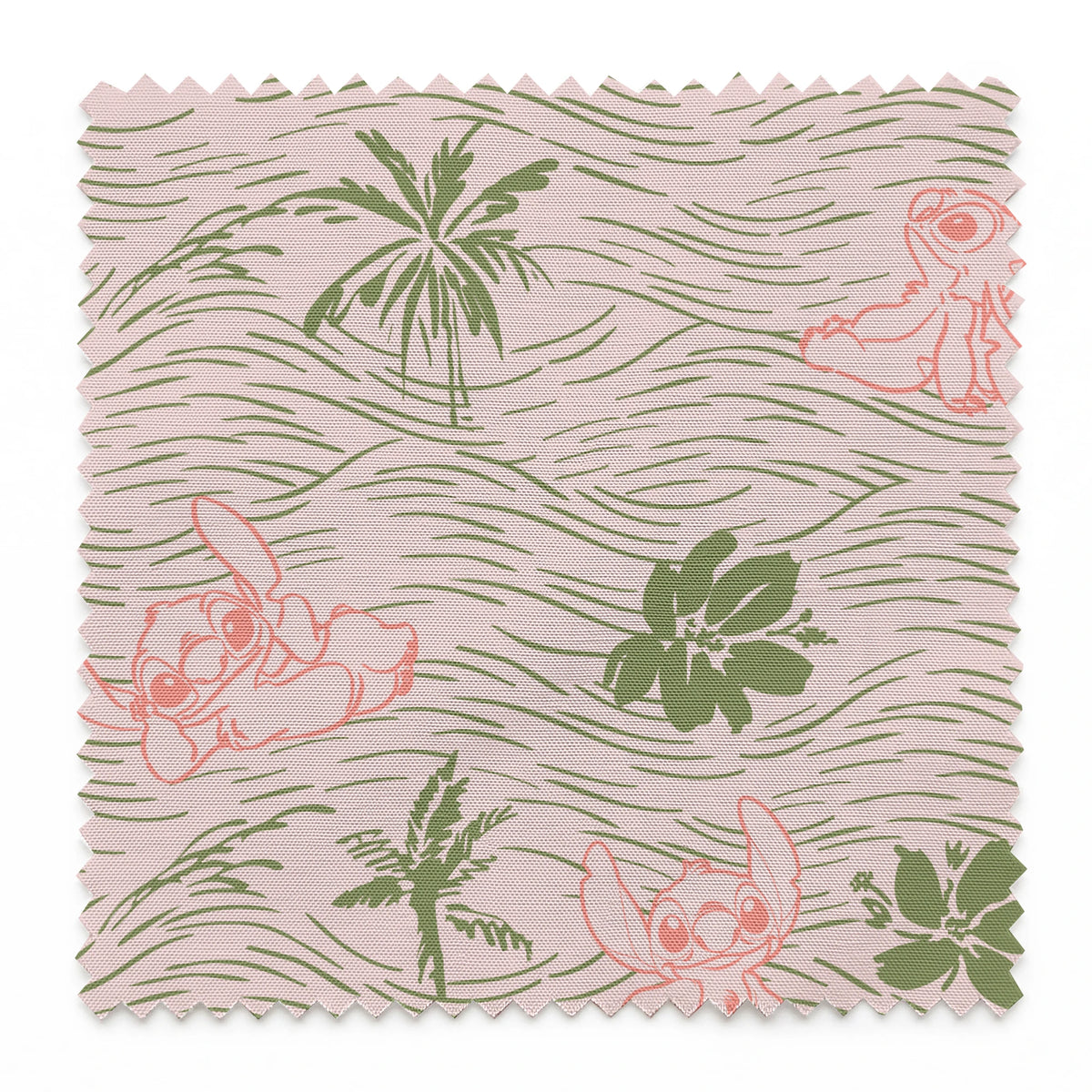 Disney Stitch Tropical Breeze on Multi Fabric