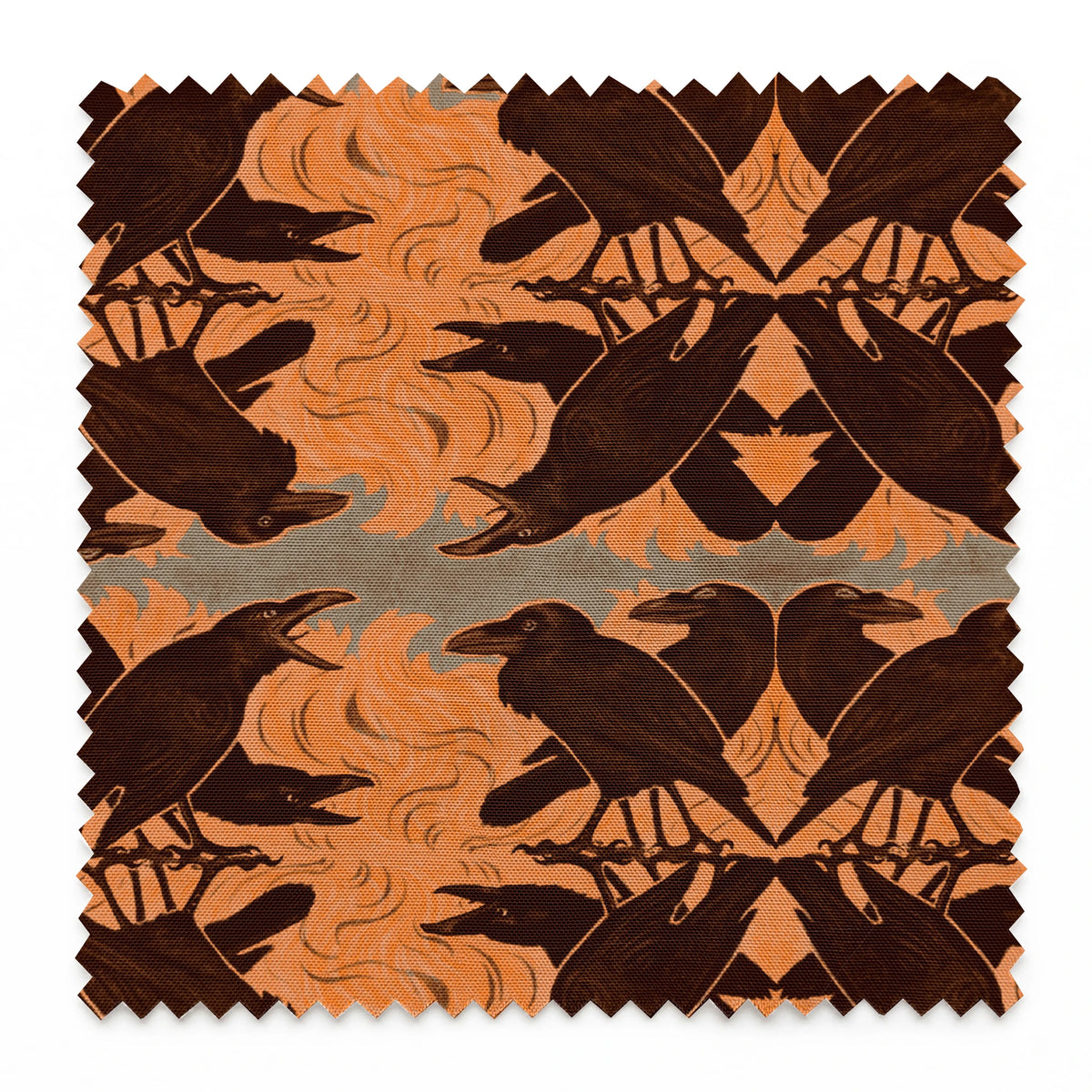 Raven Ramble on Black Days Fabric