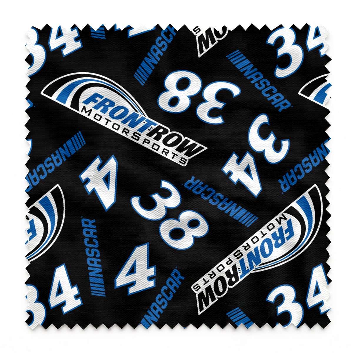 NASCAR® Front Row Motorsports Toss on Black Fabric