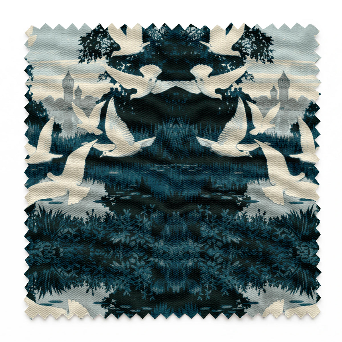 Aberdeenshire on Haunted Night Fabric