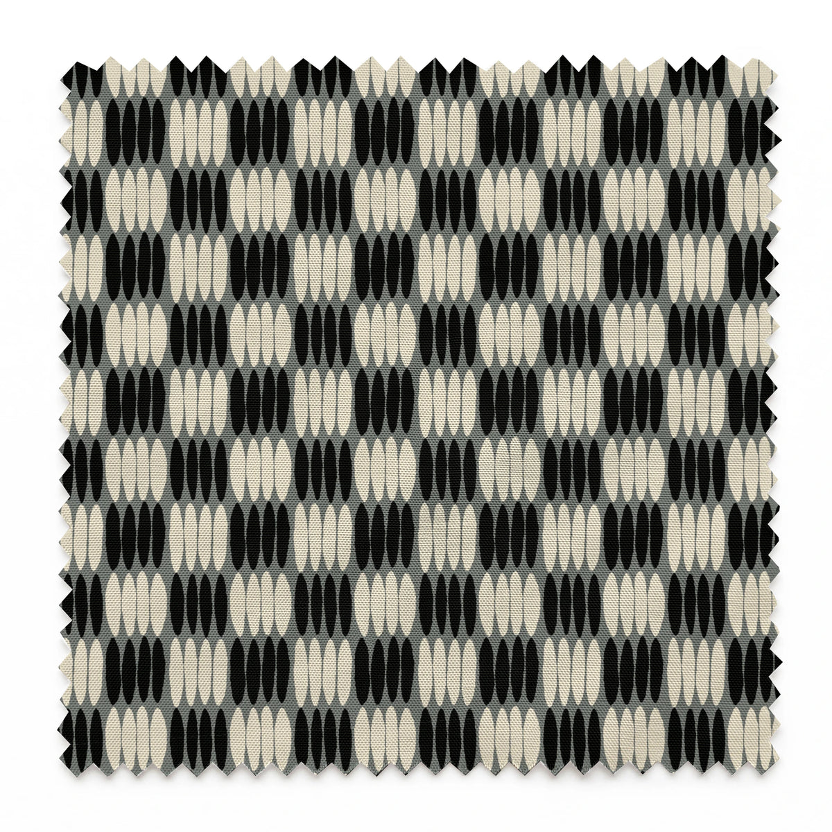 Ines on Black Days Fabric