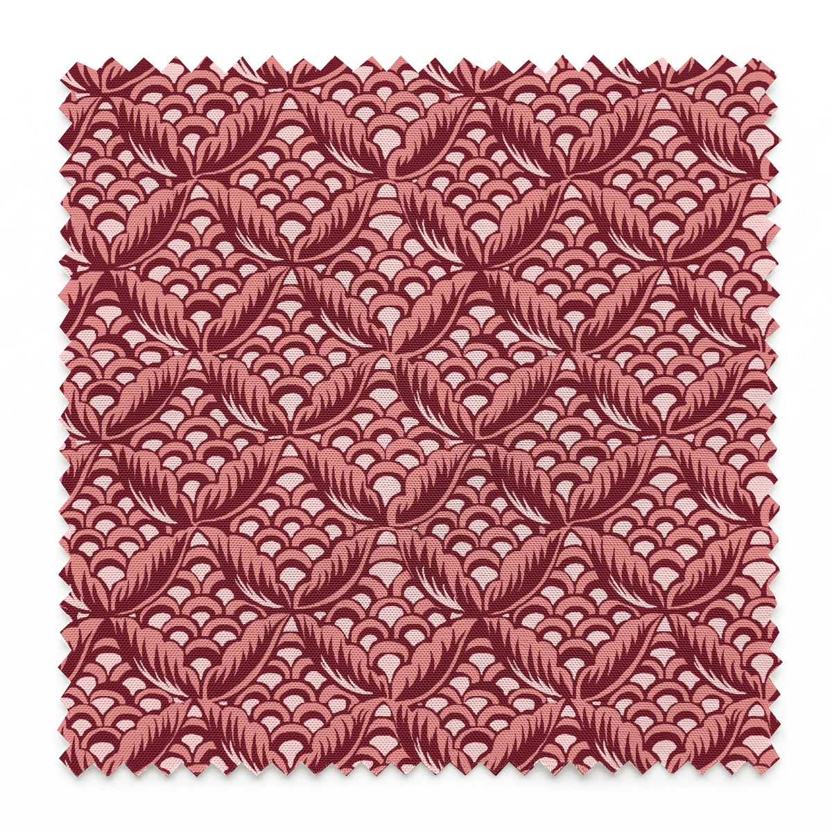 Arabella on Clove Pink Fabric
