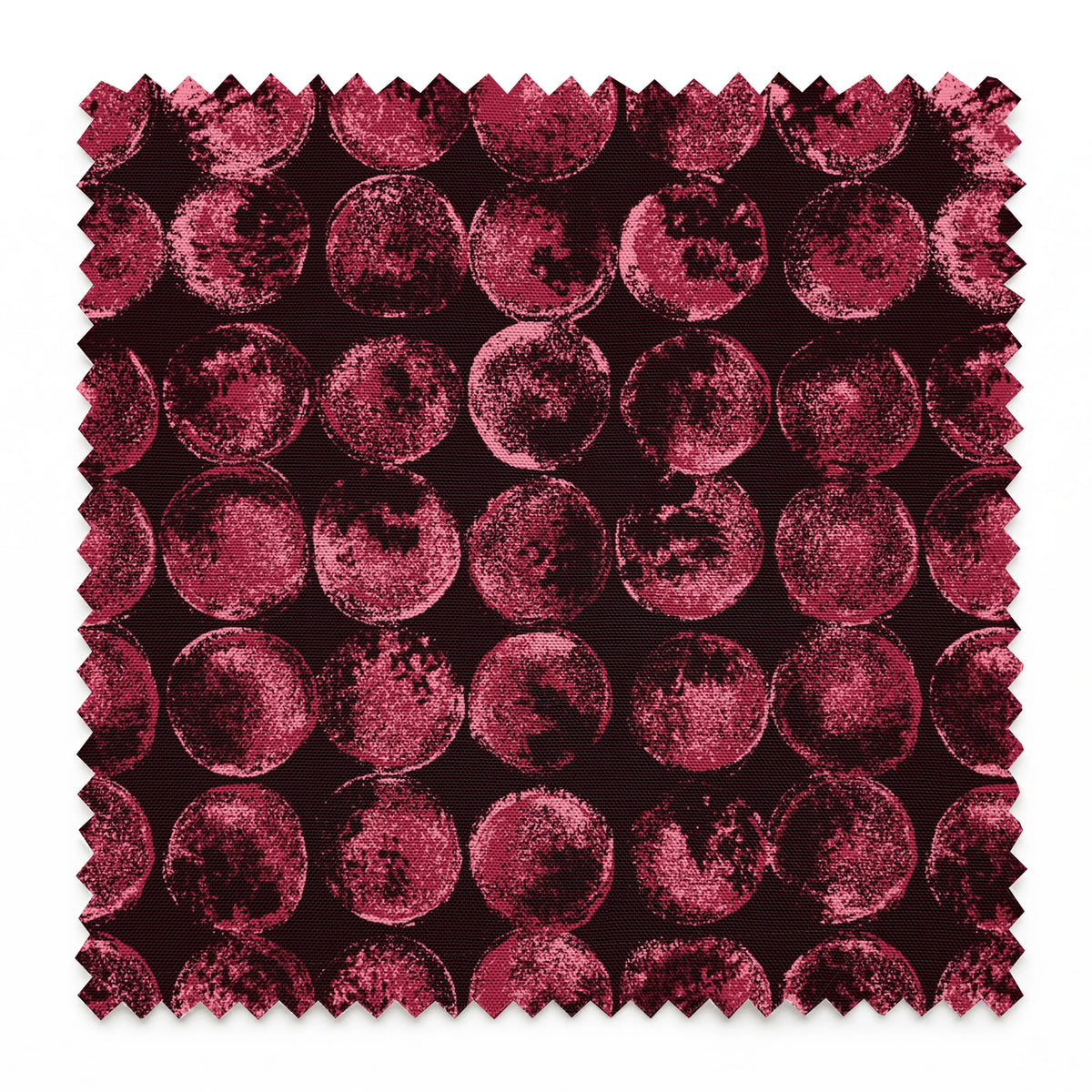 Lunar Light on Oxblood Fabric
