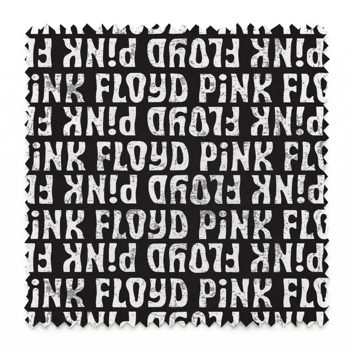 Pink Floyd Band Name Fabric