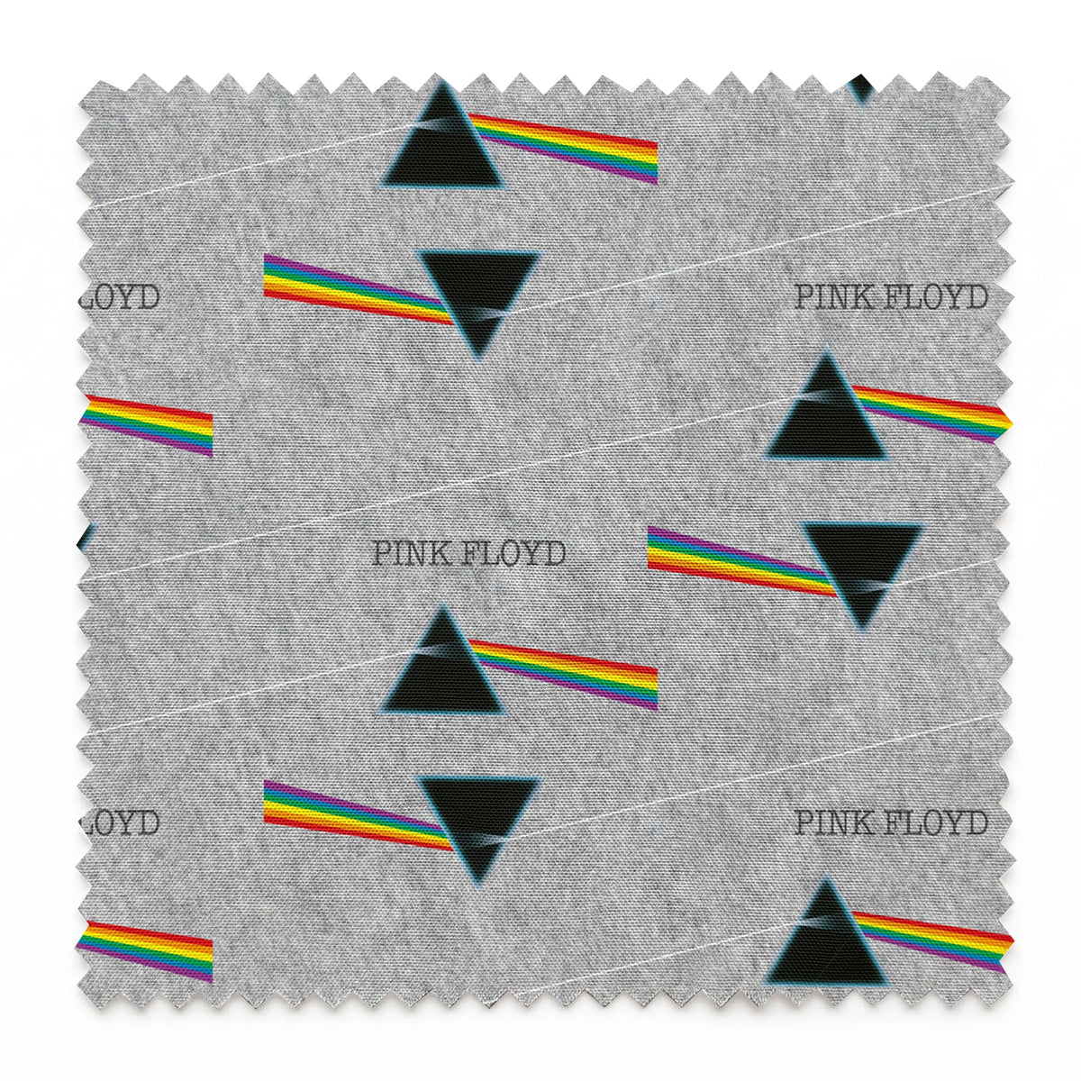 Pink Floyd Dark Side of the Moon Prisms Fabric