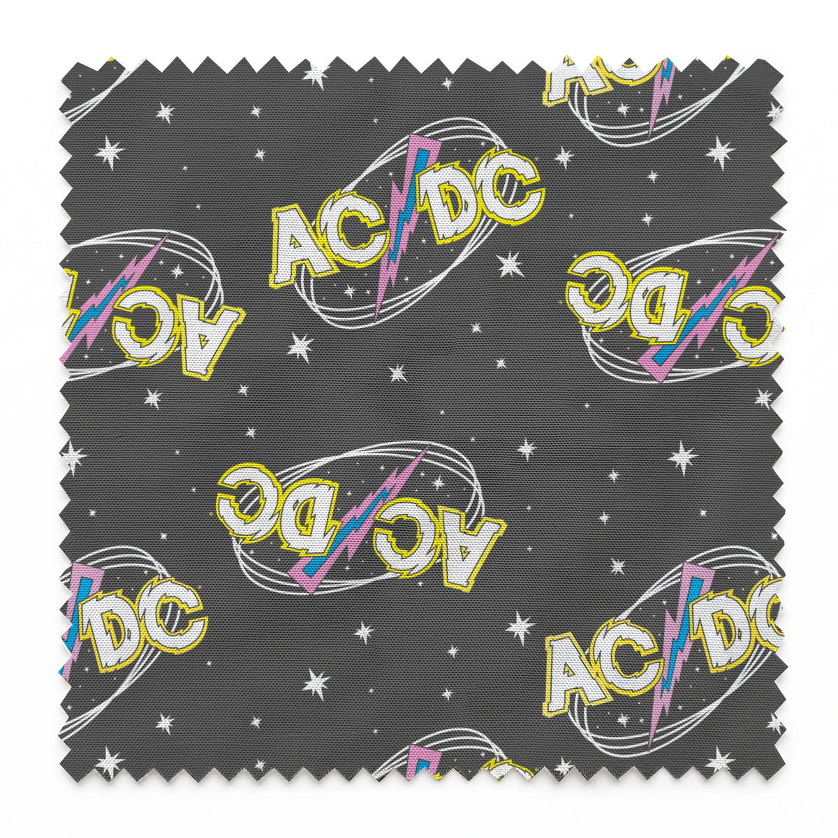 AC/DC Cosmic Stars Fabric