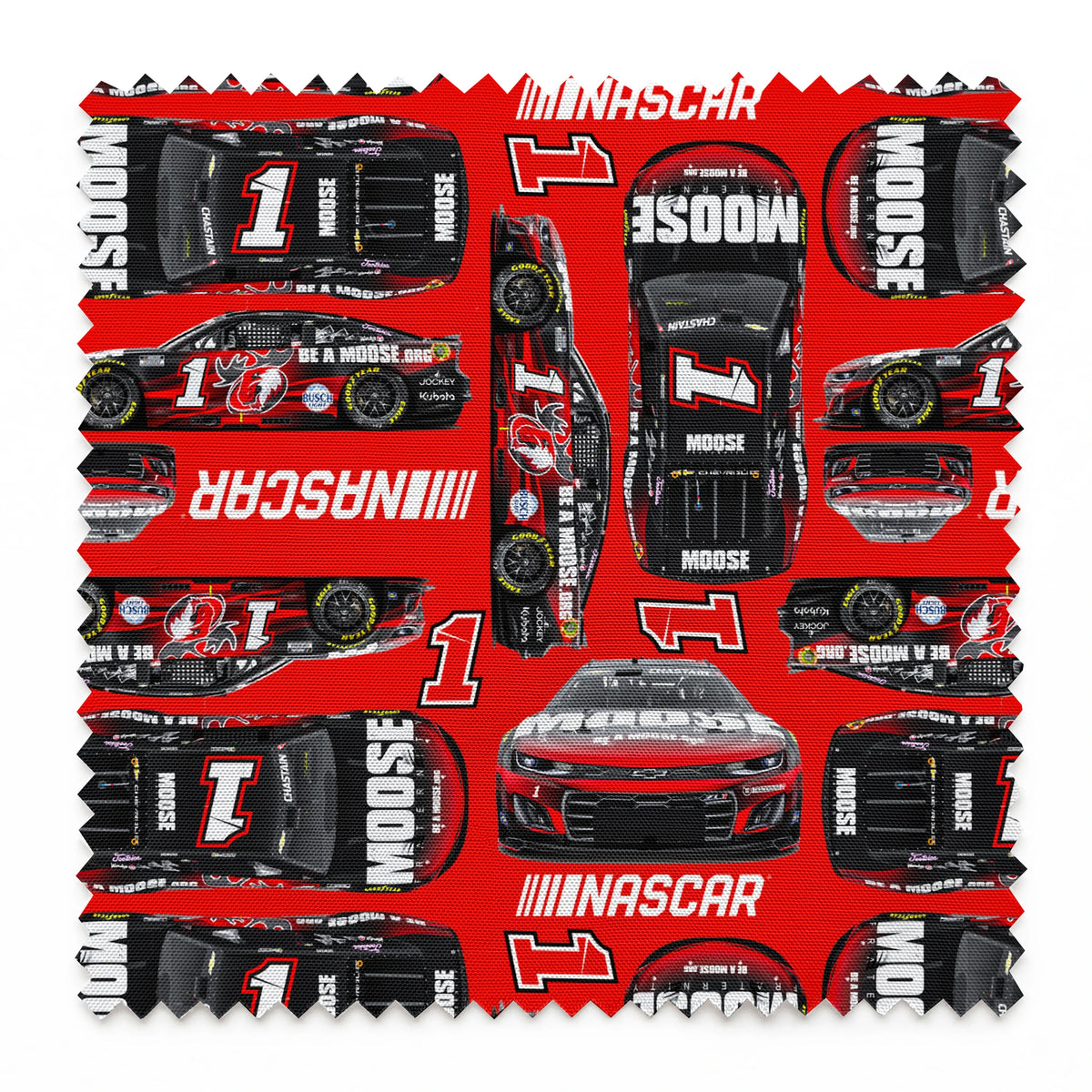 NASCAR® Ross Chastain Toss on Red Fabric