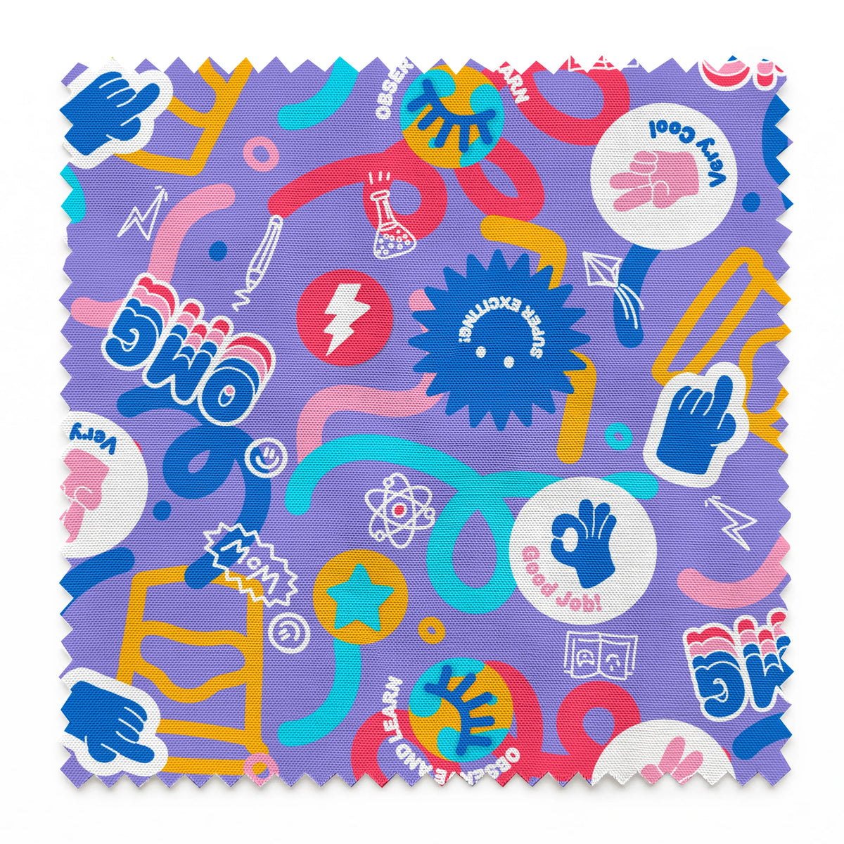 Hasbro Play-Doh Observe and Learn on Purple Fabric