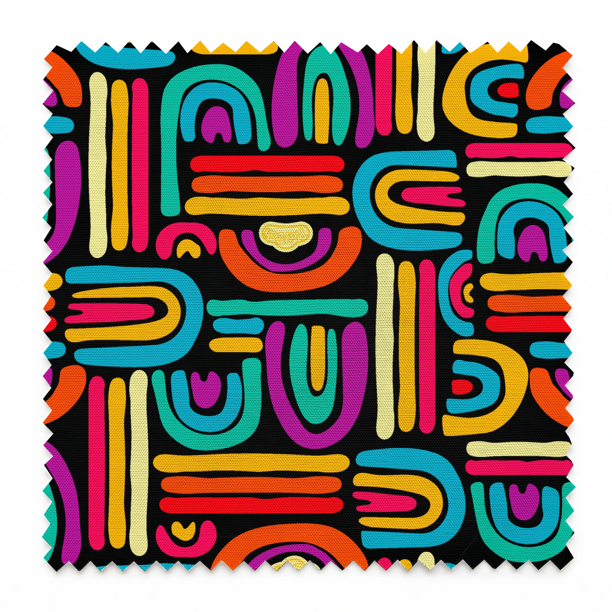 Hasbro Play-Doh Rainbow Arch on Black Fabric