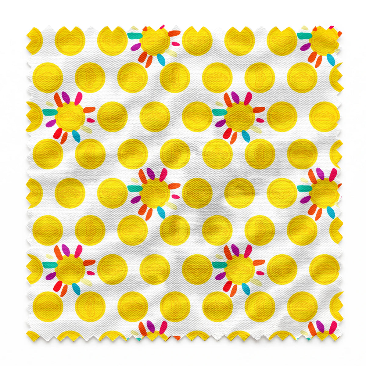 Hasbro Play-Doh Bright Suns on White Fabric