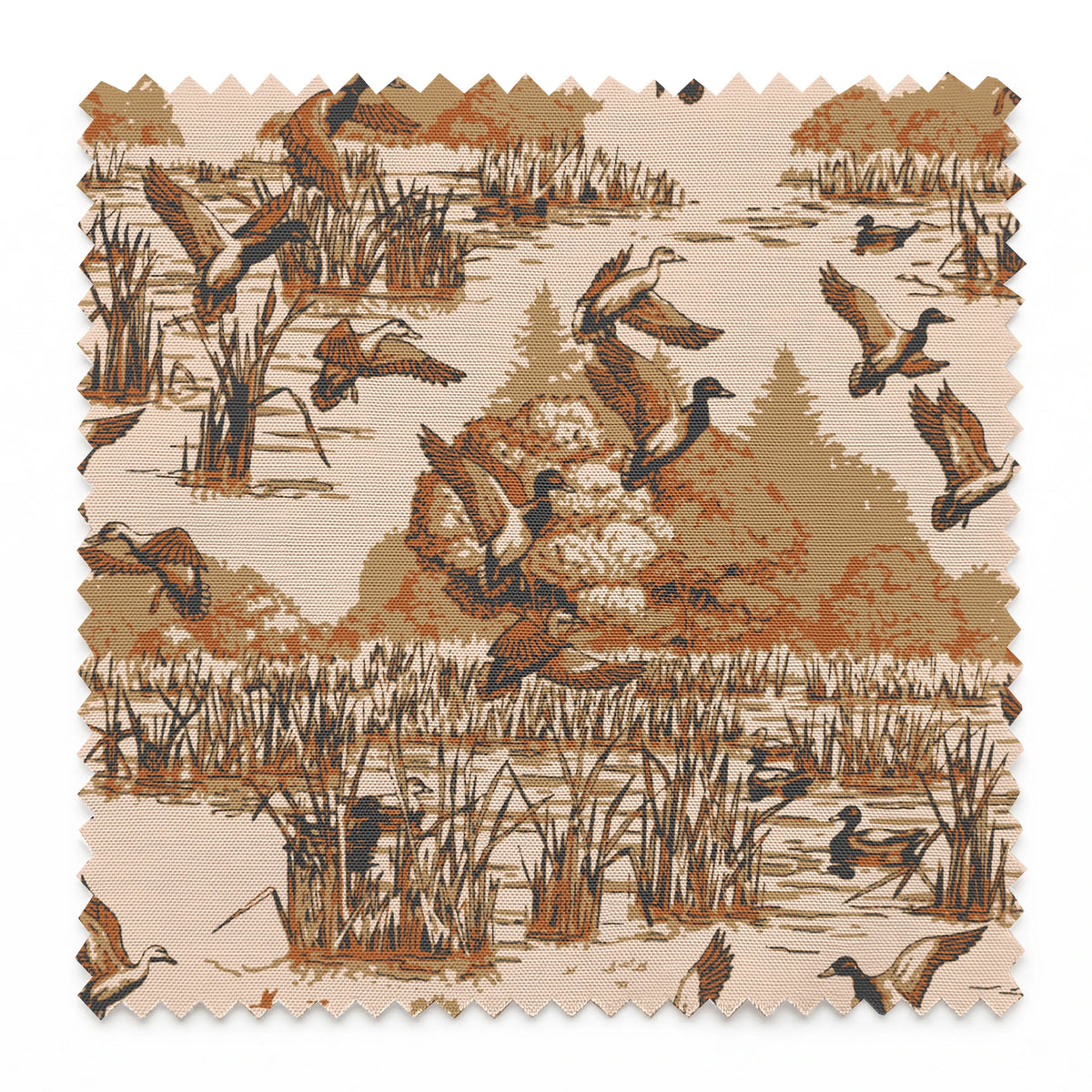 Marsh on Spice Fabric