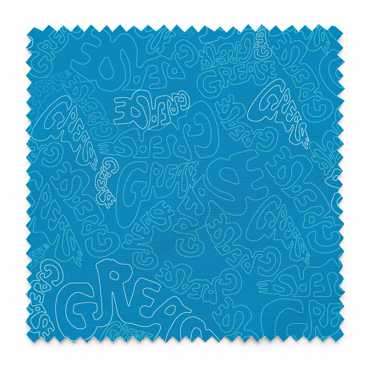 Paramount Grease Title Toss on Blue Fabric