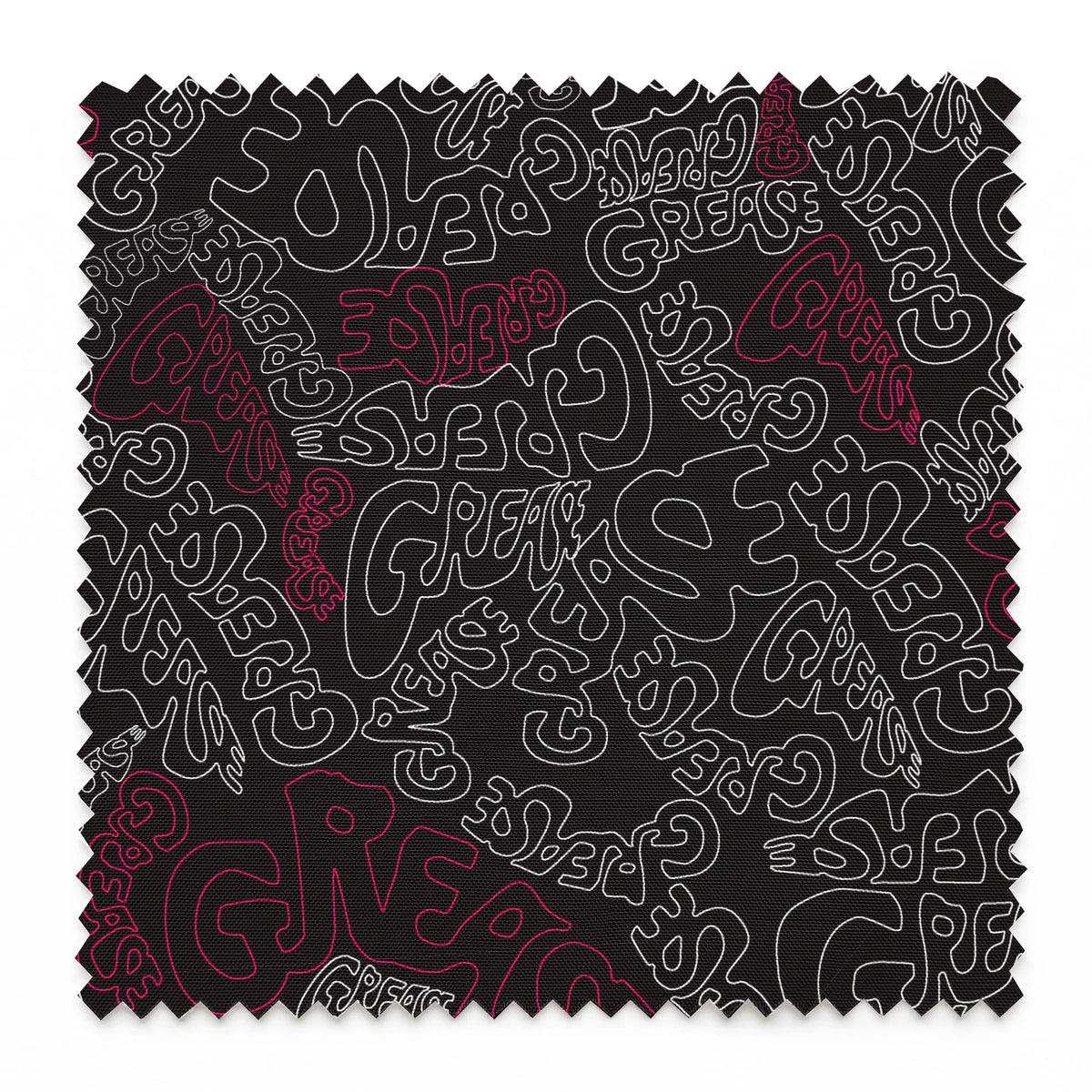 Paramount Grease Title Toss on Black Fabric