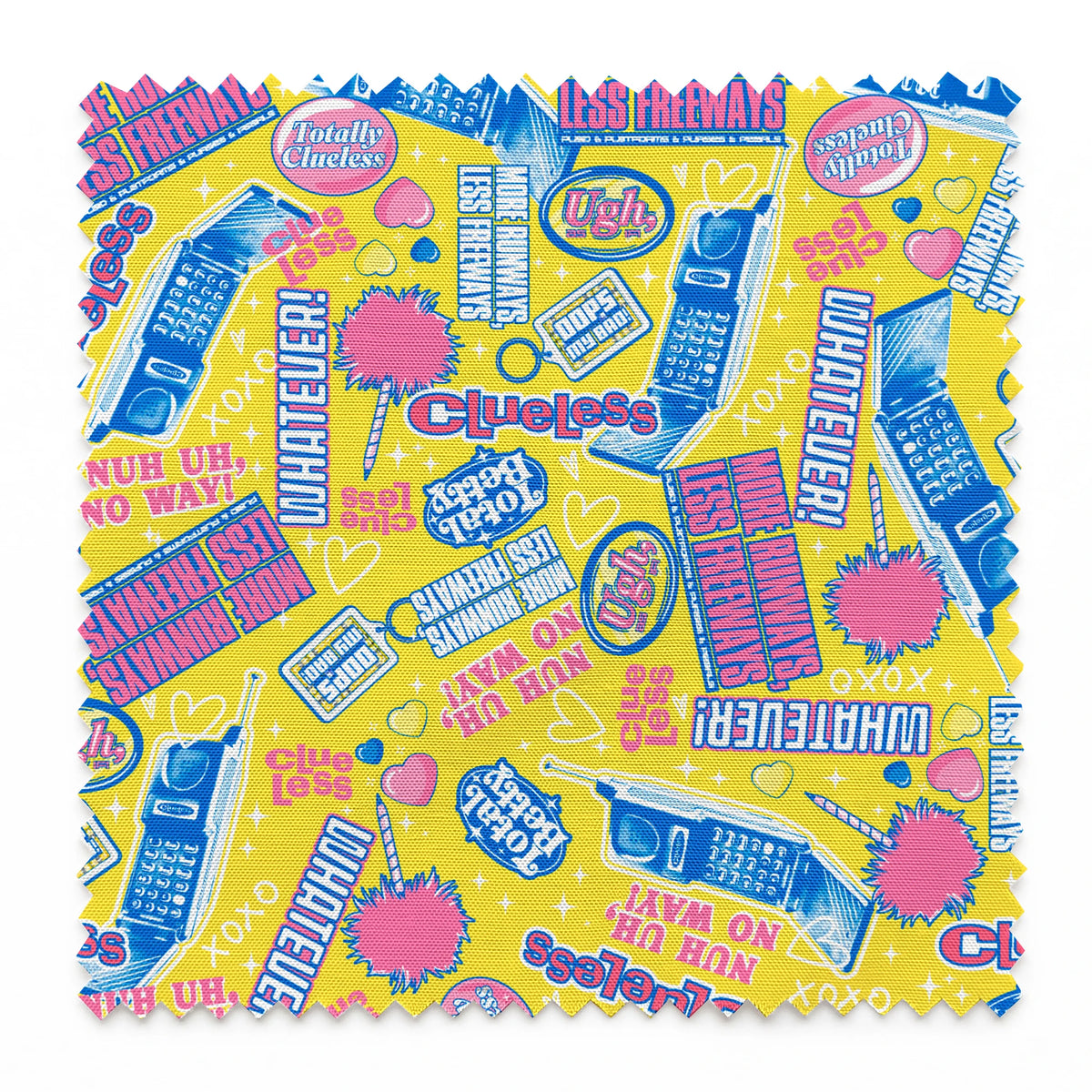 Paramount Clueless Iconic Phrases Fabric