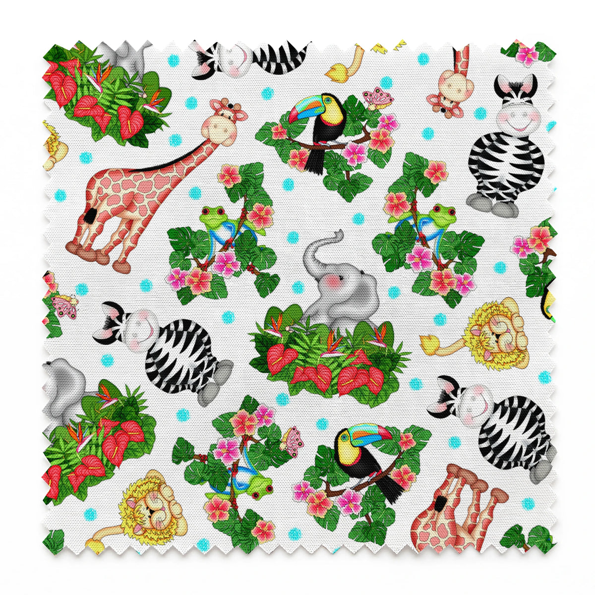 Vicki Schreiner BaZooples Jungle Friends Fabric