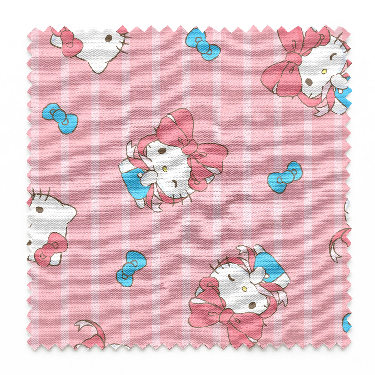 Hello Kitty® Giant Bows and Stripes Fabric