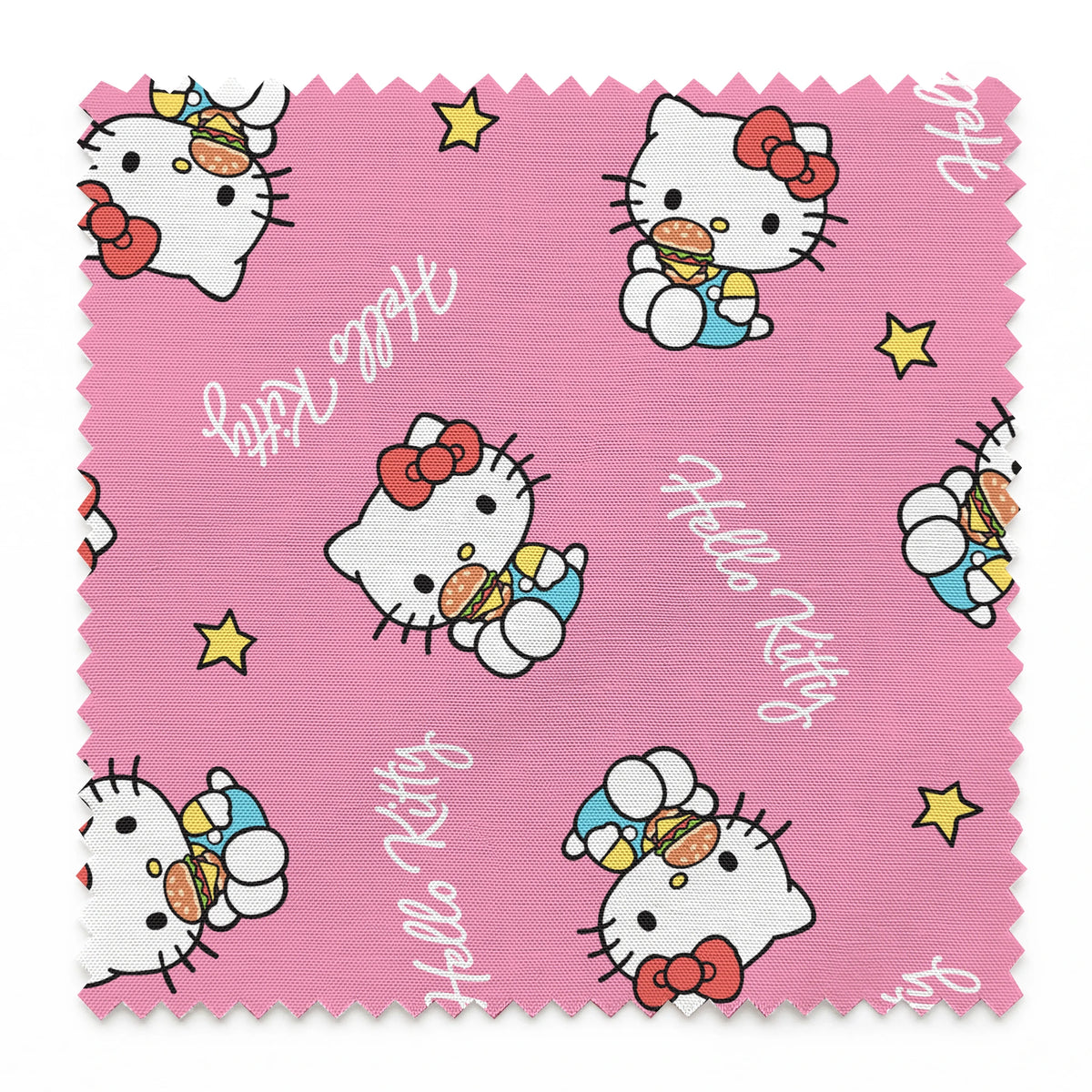 Hello Kitty® Burger Toss Fabric