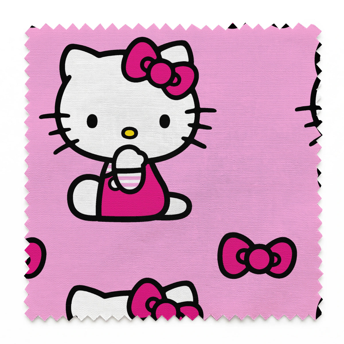 Hello Kitty® Pink Poses Fabric