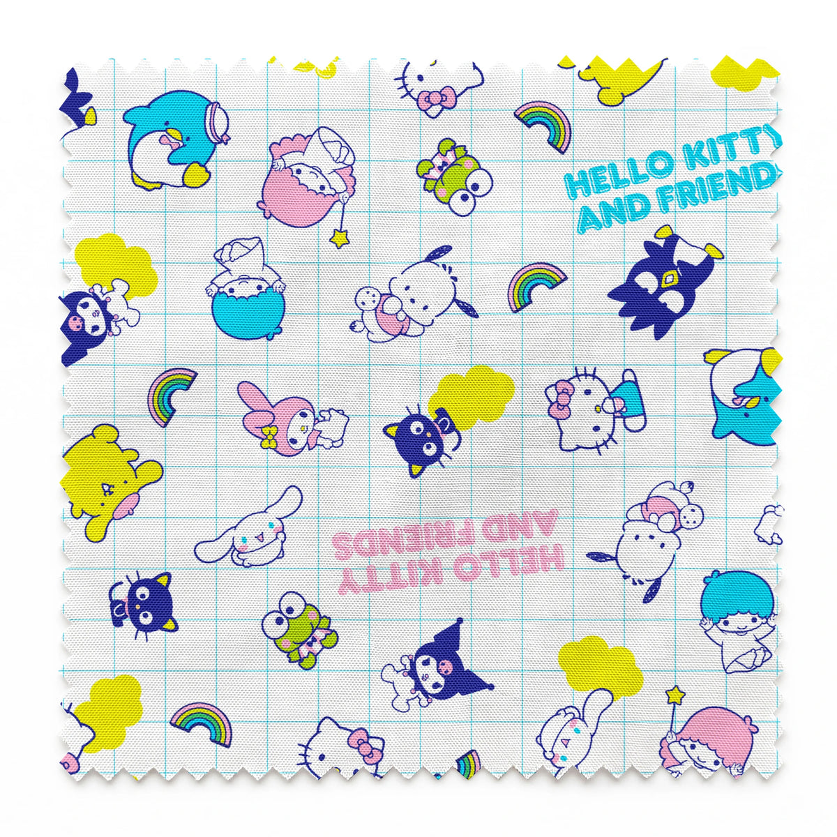Hello Kitty® and Friends Grid Toss Fabric