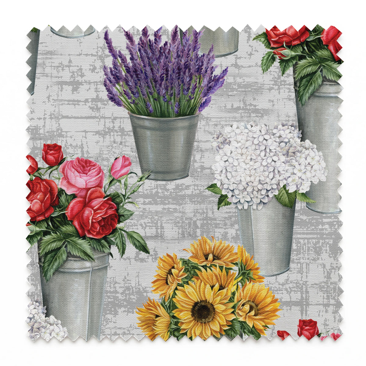 Danielle Murray Flower Shop Bouquets Fabric