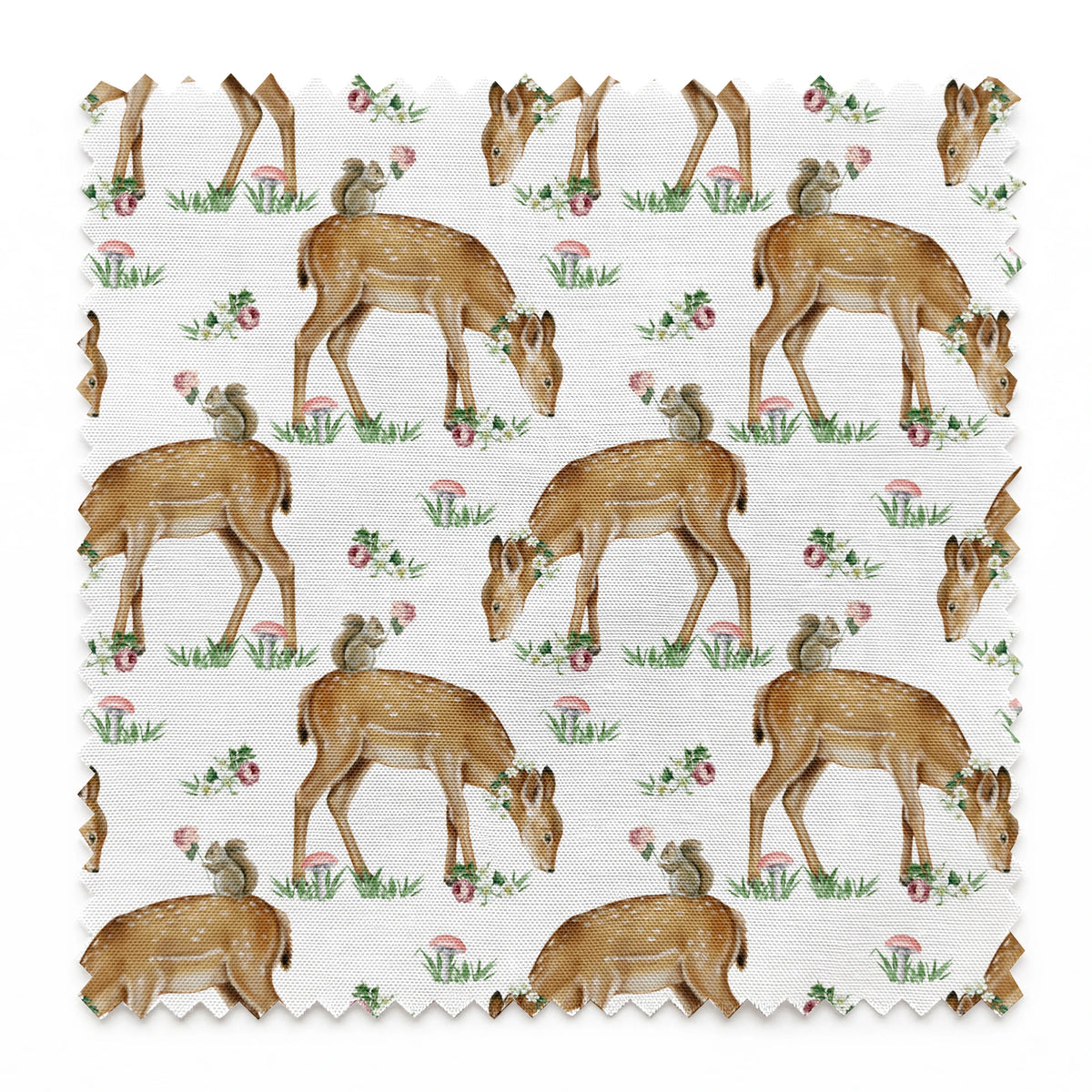 Danielle Murray Fawns and Squirrels Fabric