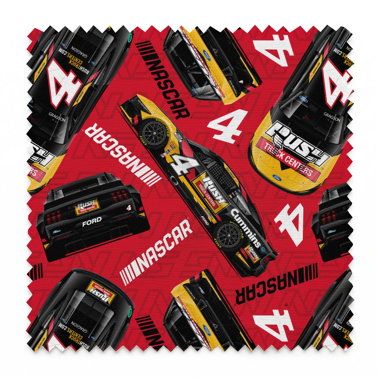 NASCAR® Noah Gragson Toss on Red Fabric