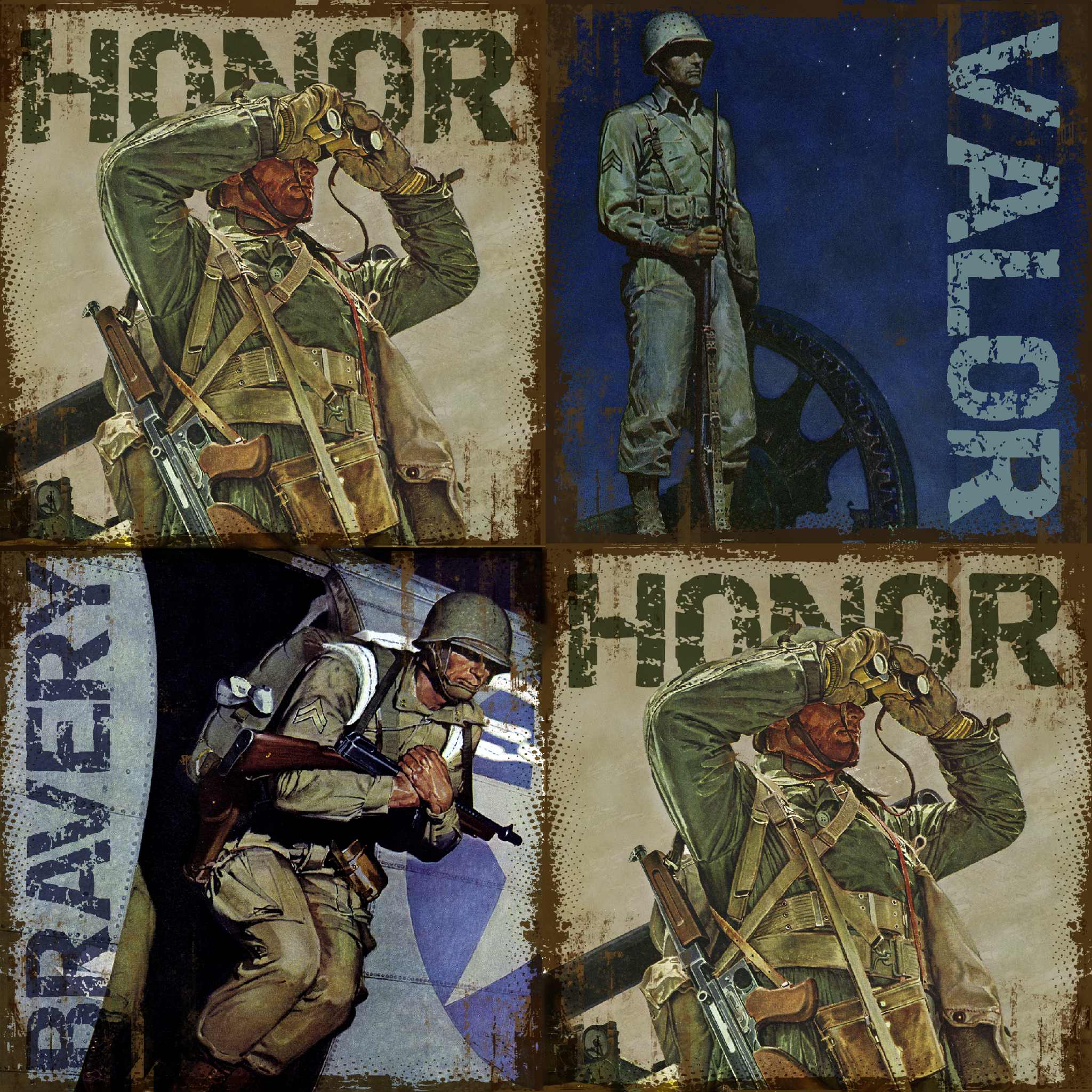 tiled preview square