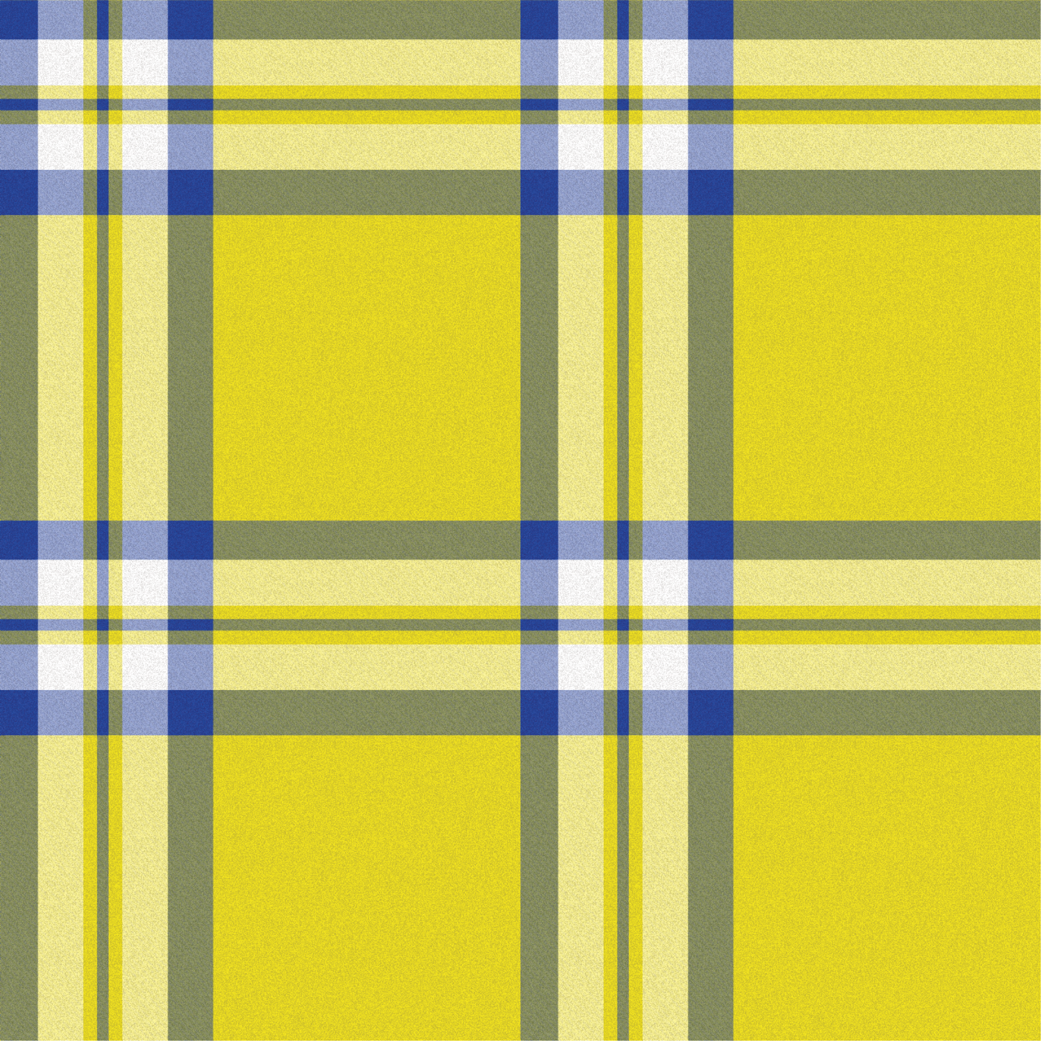 Officially licensed Clueless yellow plaid with white, olive green, and blue stripes, inspired by Cher Horowitz’s iconic outfit. tiled preview square